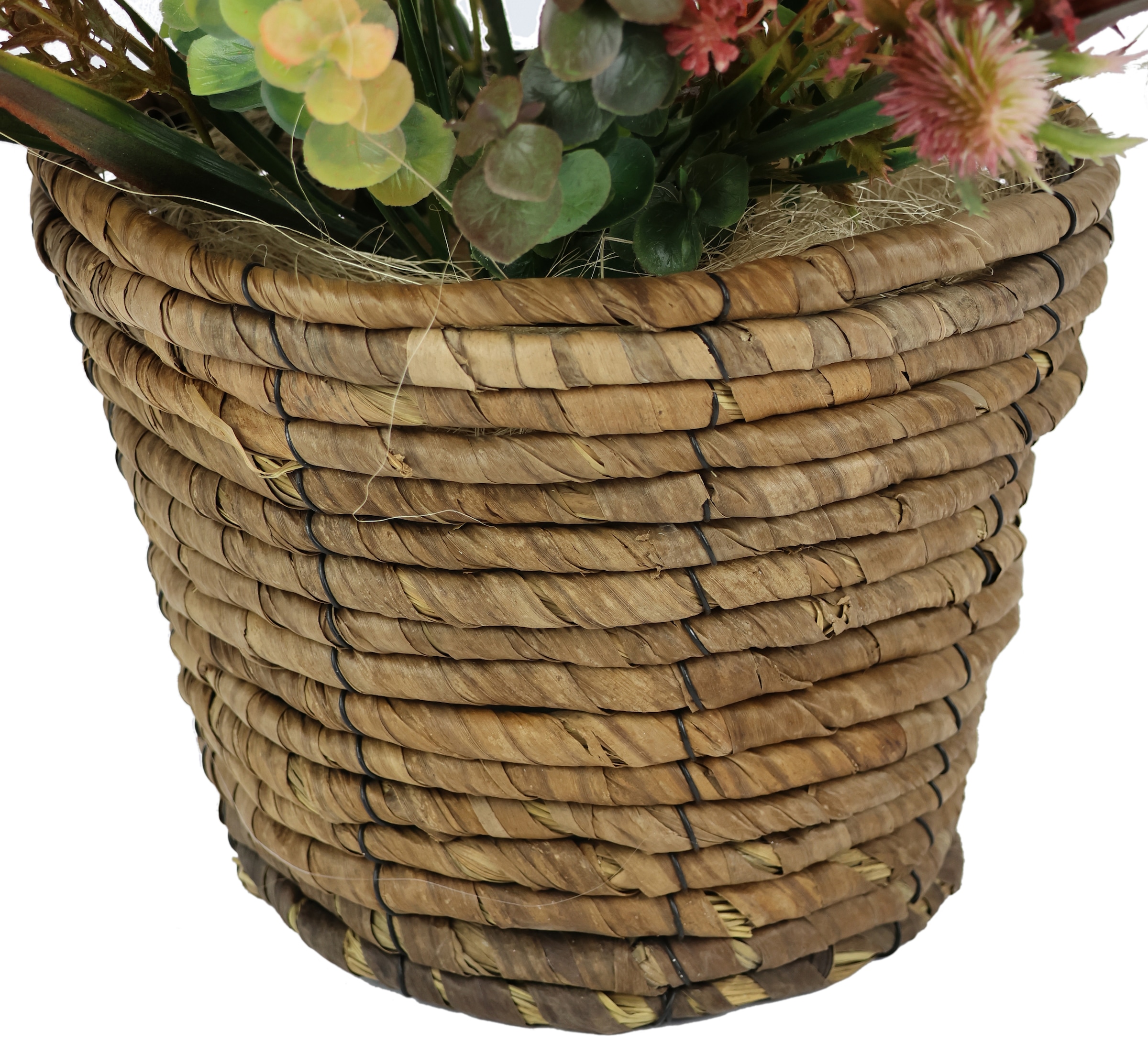 I.GE.A. Kunstblume »Blumenarrangement 'Dahlien'«, Im Topf Künstliche Blumen Deko Gesteck Herbstdeko Kunstpflanze