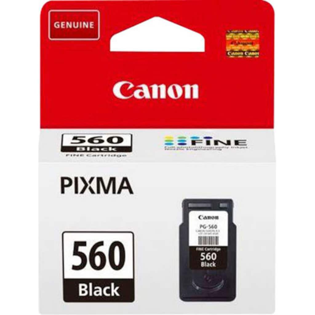 Canon Tintenpatrone »PG-560«, original Druckerpatrone 560 schwarz