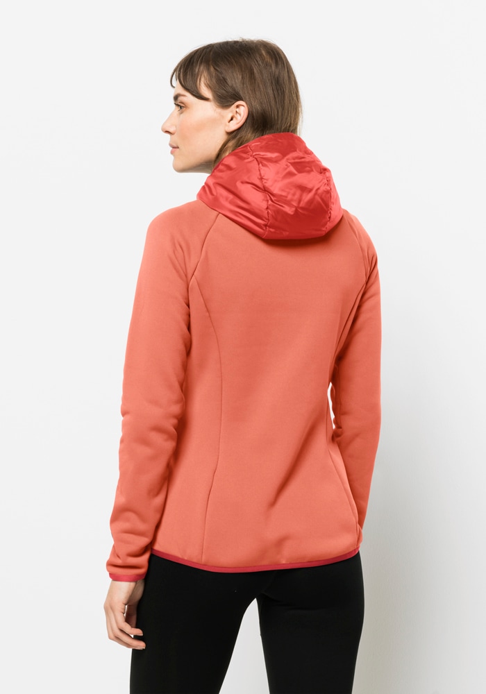Jack Wolfskin Hybridjacke »ROUTEBURN PRO HYBRID W«, mit Kapuze