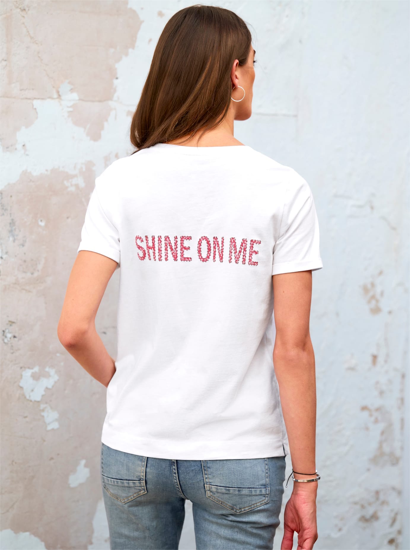 heine Rundhalsshirt »Shirt«, (1 tlg.)