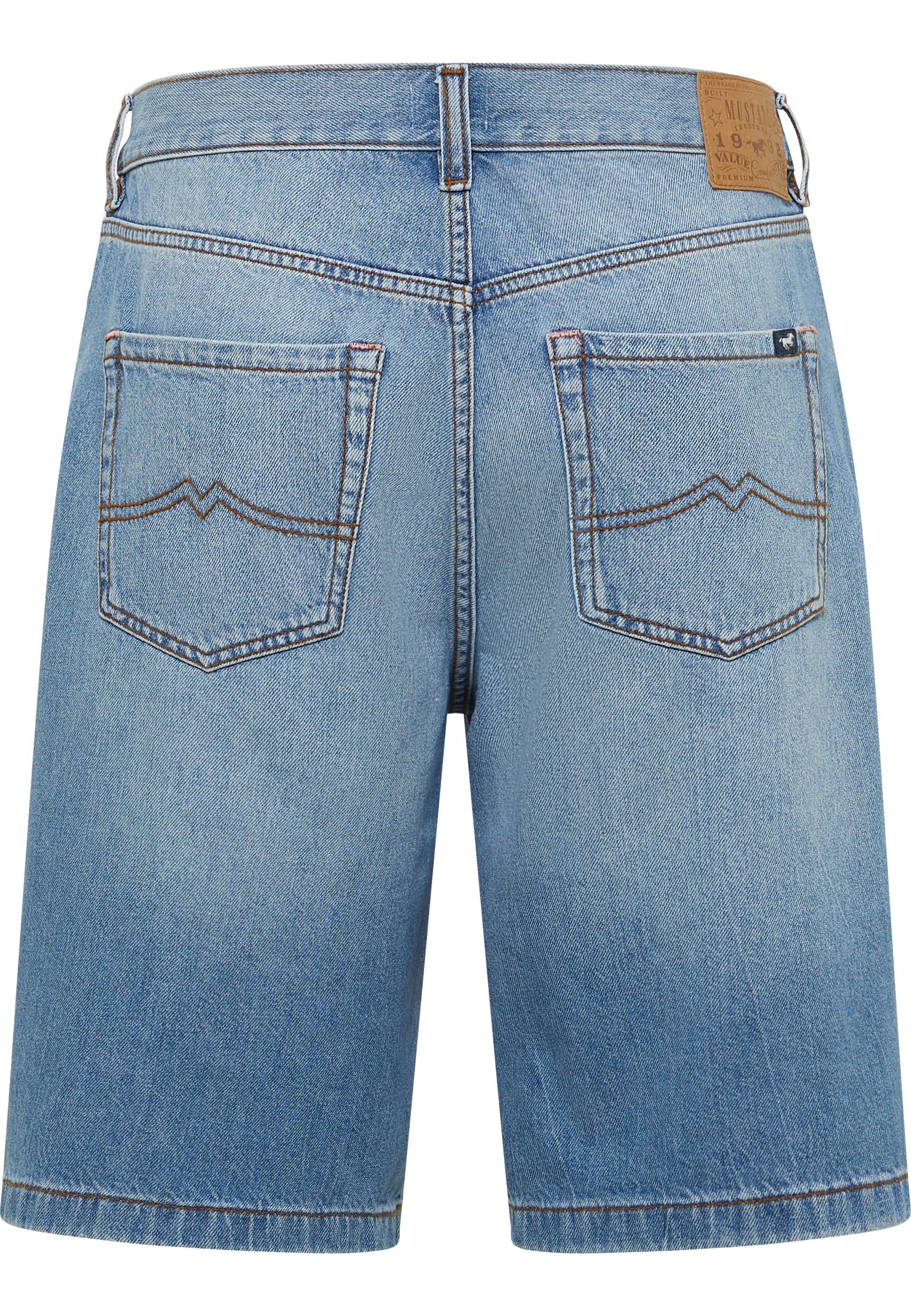 MUSTANG Straight-Jeans »Herren Style Jeff Shorts«