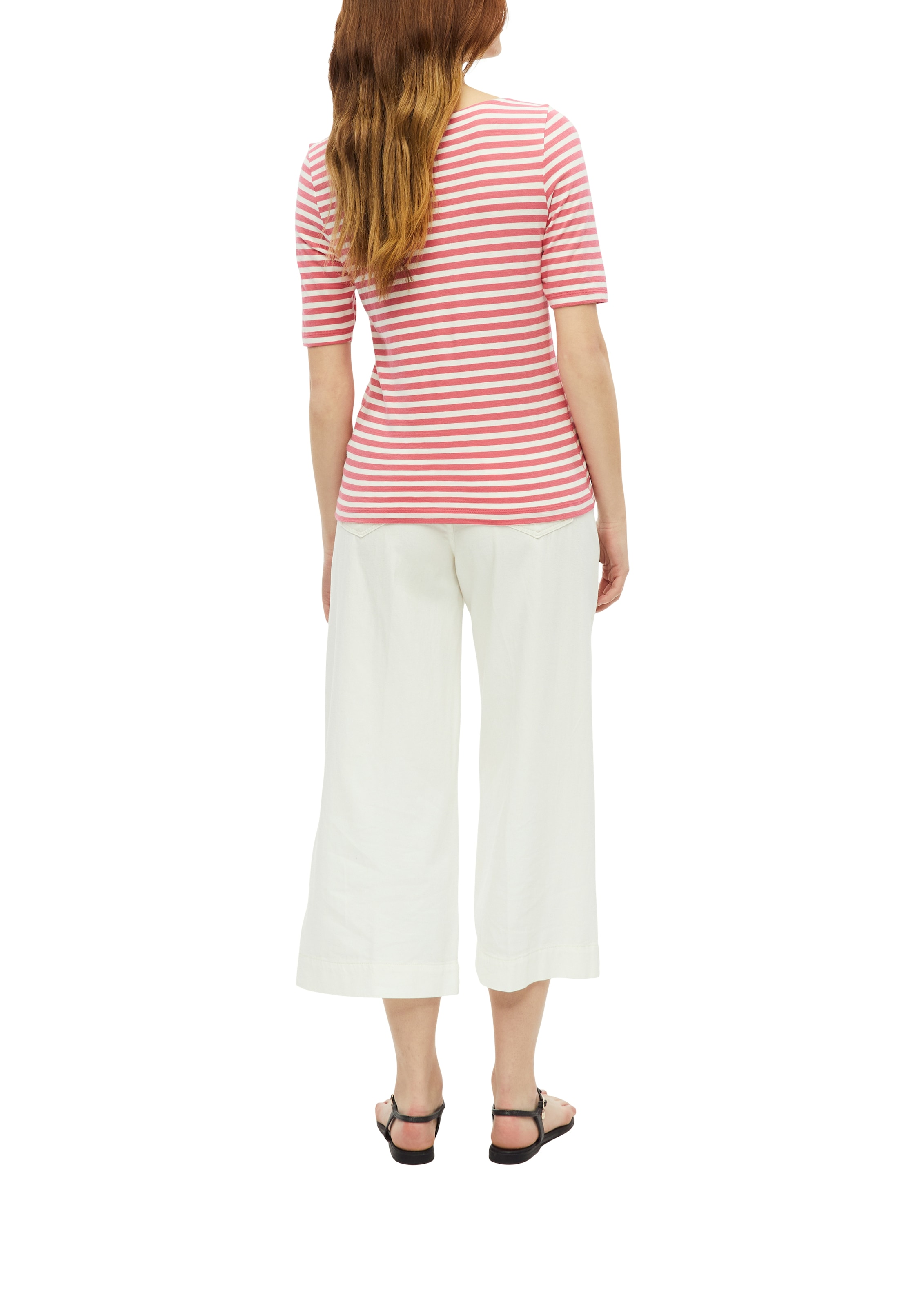 s.Oliver Kurzarmshirt Gestreiftes Sommershirt