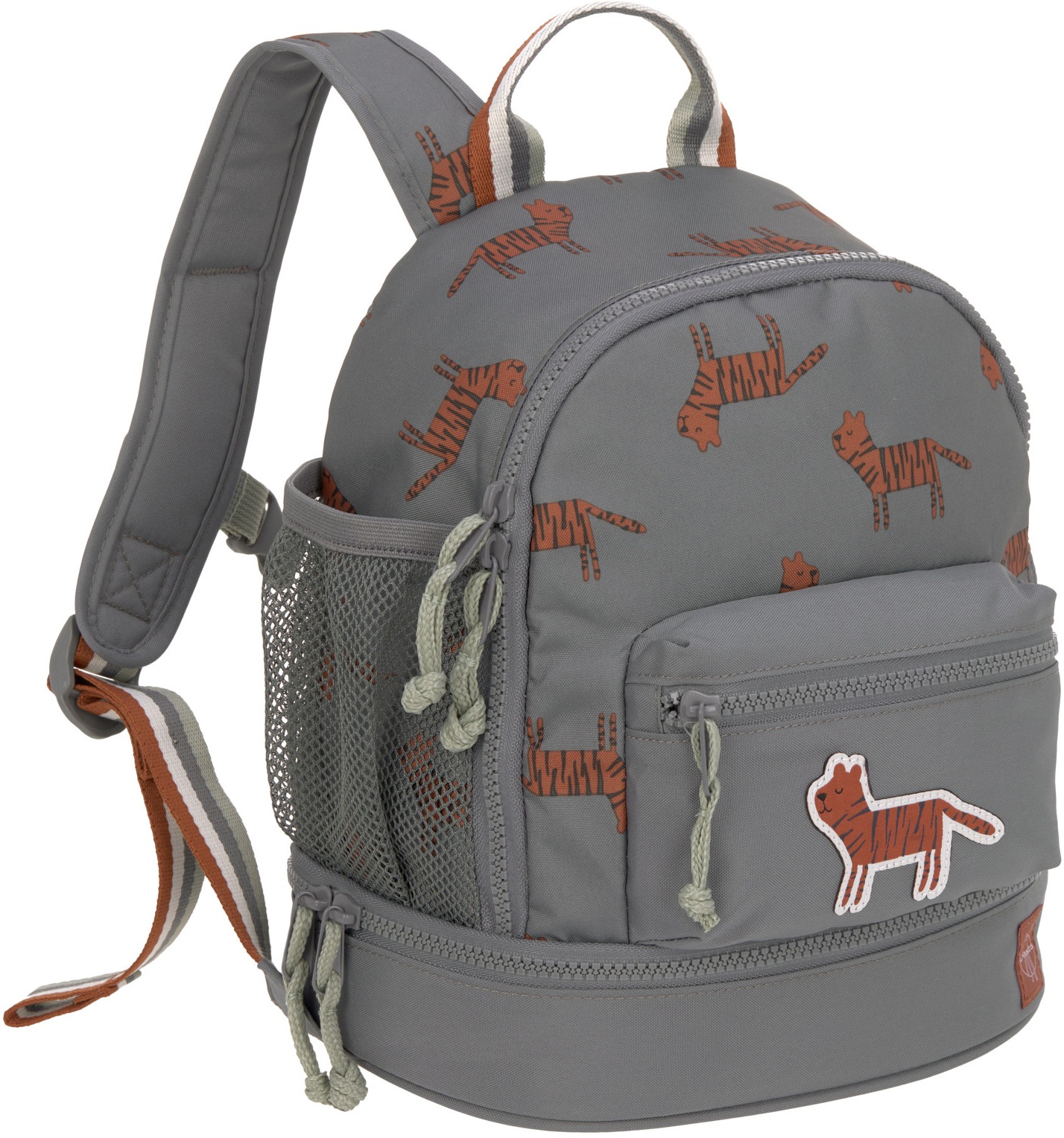 LÄSSIG Kinderrucksack »Safari, Tiger, Grey«