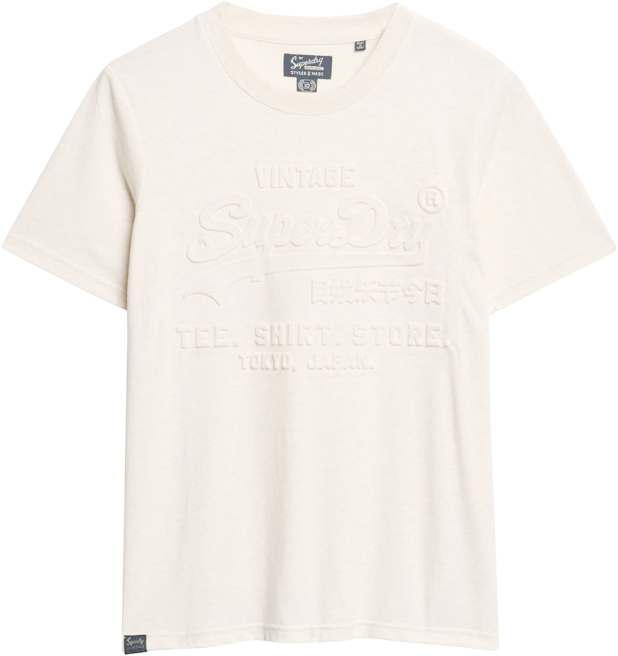 Superdry Print-Shirt »EMBOSSED VL RELAXED TSHIRT«