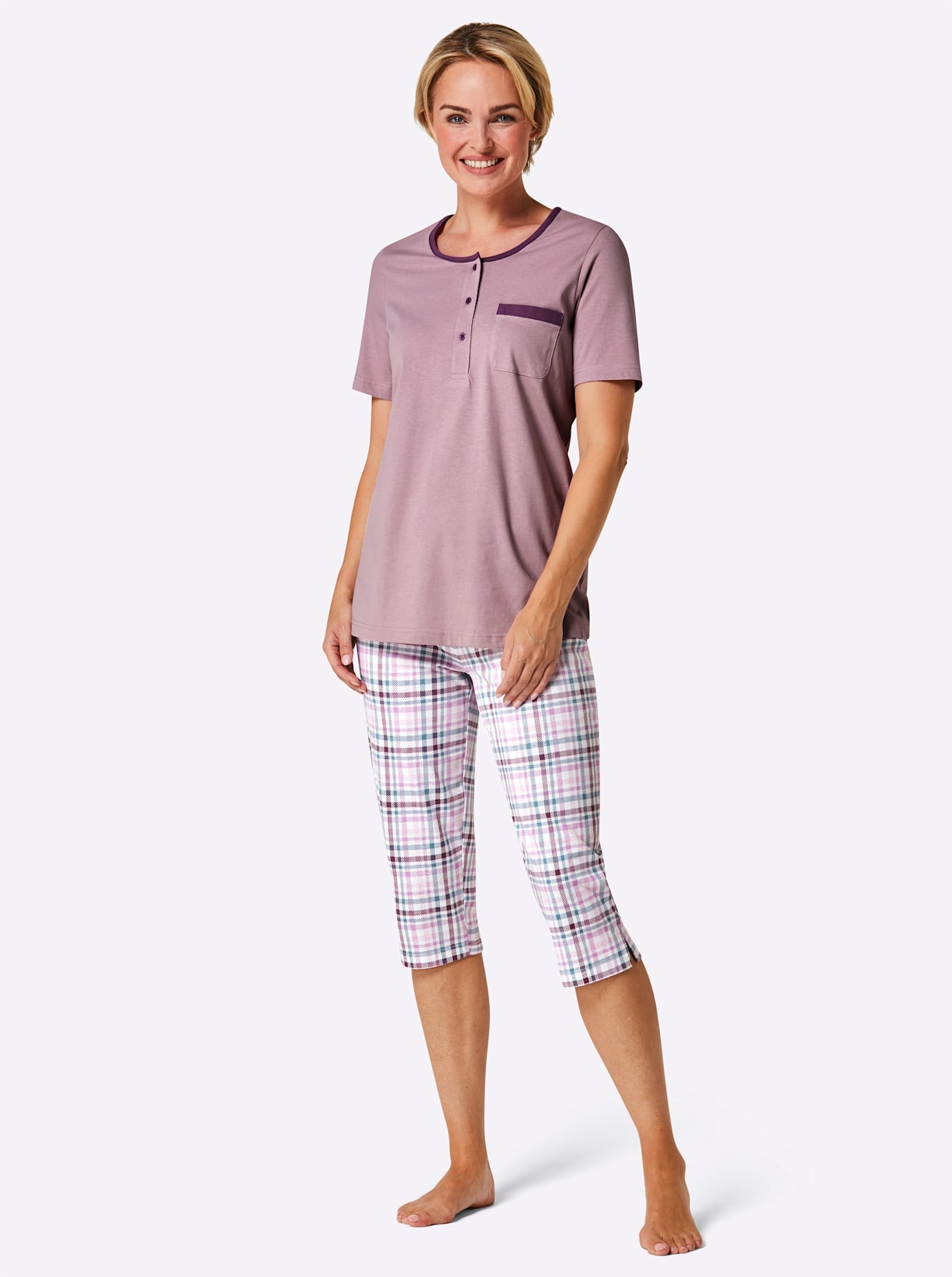 wäschepur Capri-Pyjama