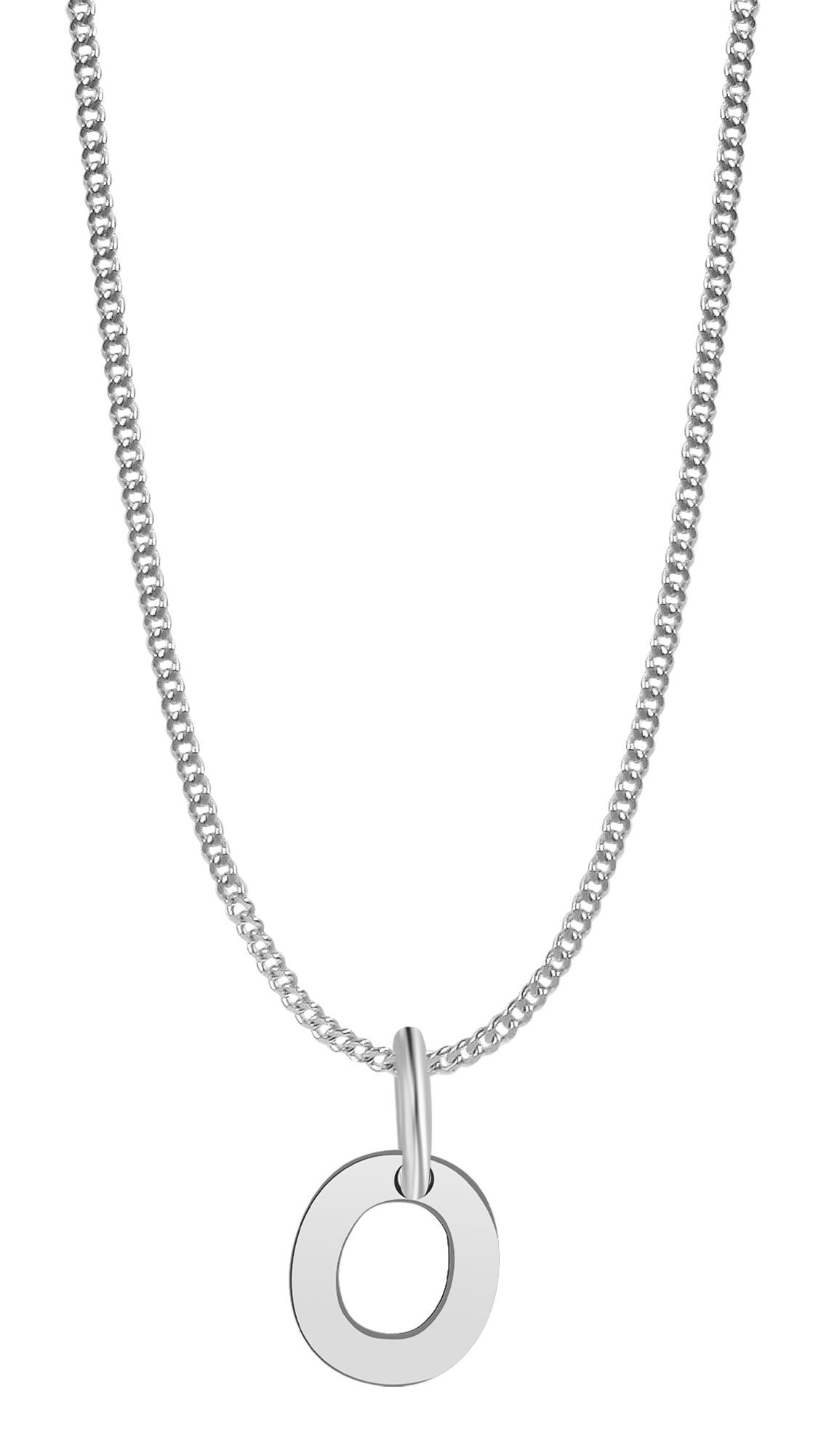 Adelia´s Buchstabenanhänger »Unisex Anhänger ¿ Buchstabe N Buchstabenanhänger aus 925 Silber«