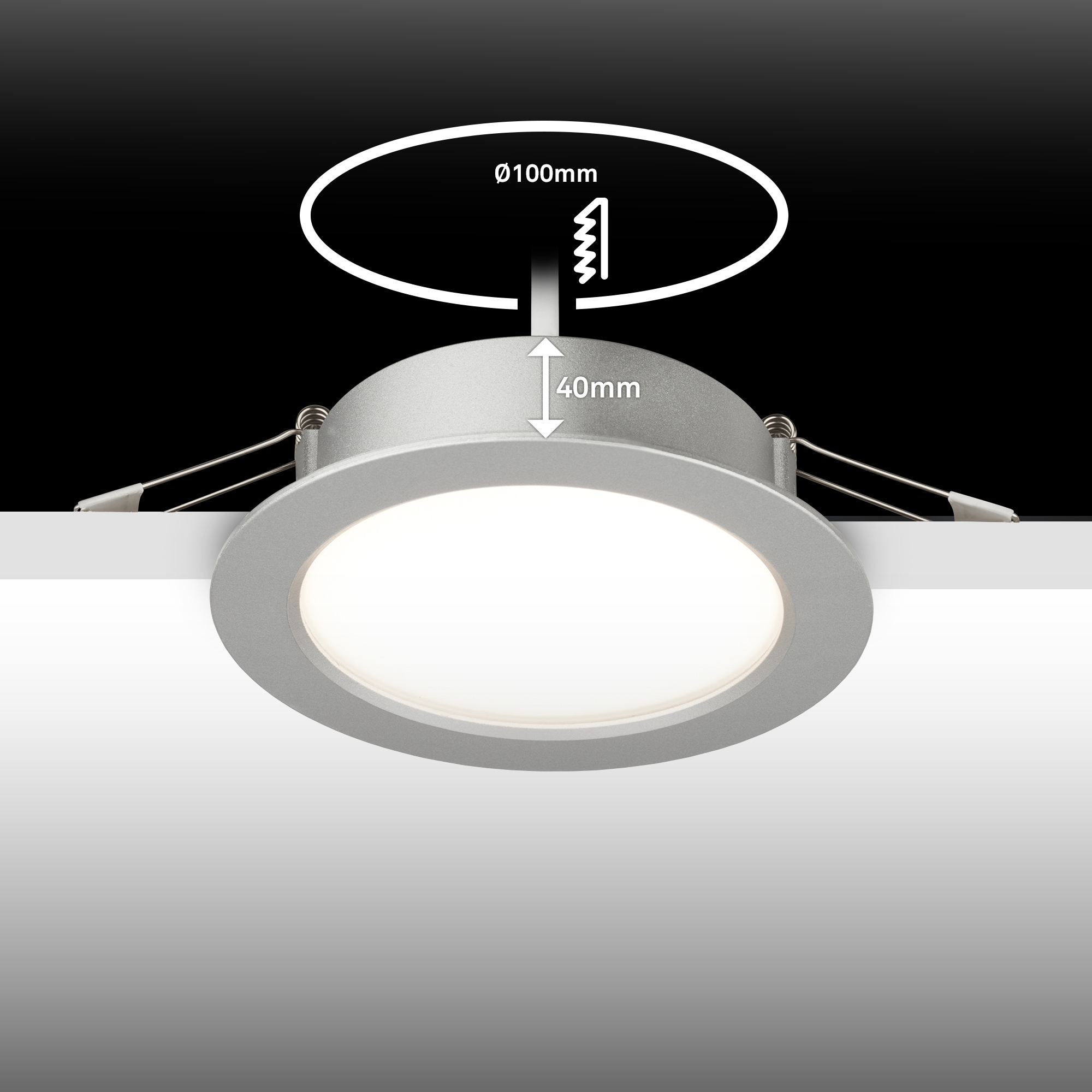 Briloner Leuchten LED Einbauleuchte »FUNGO COLOR 3945034«