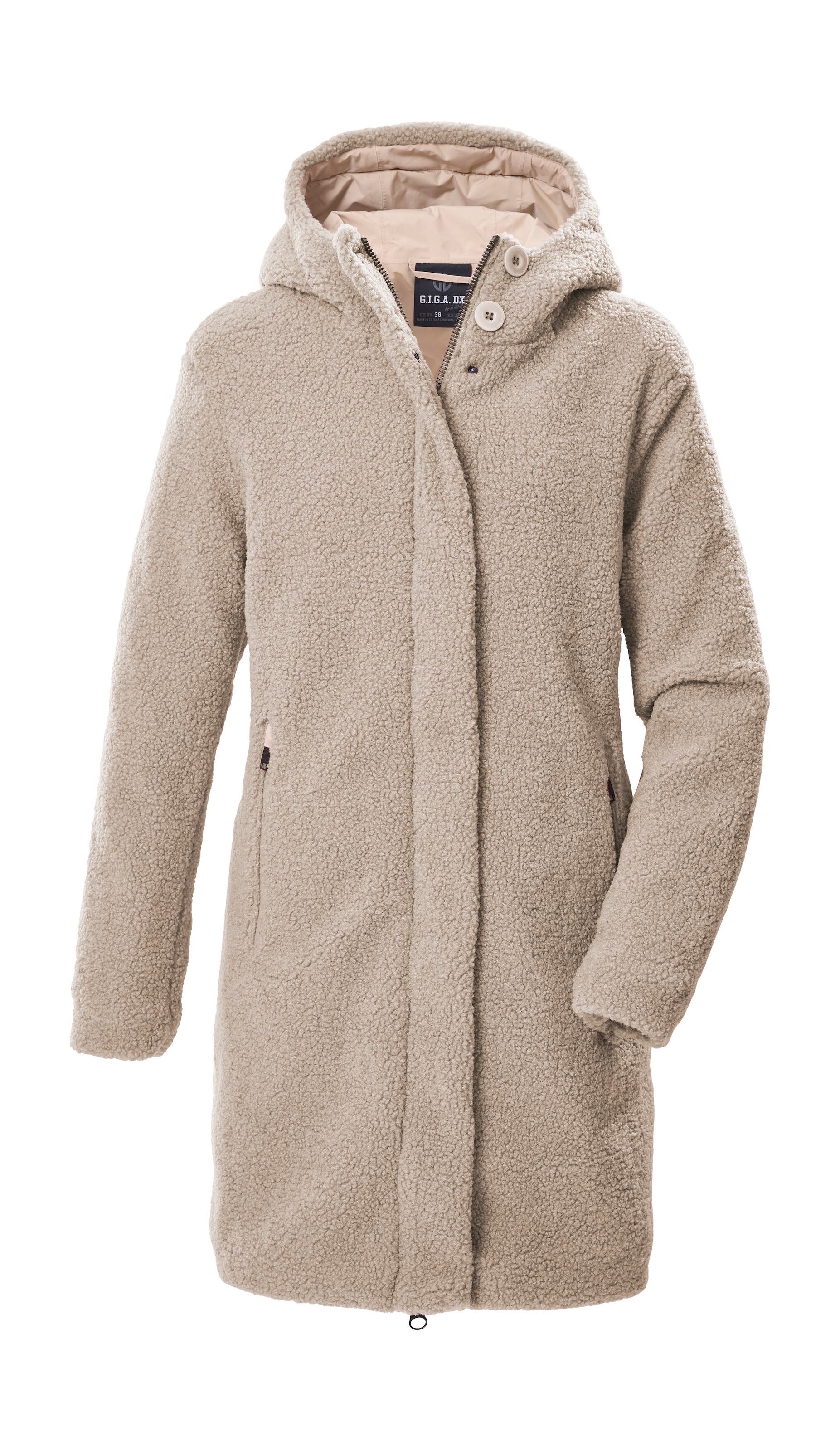 G.I.G.A. DX by killtec Parka »GW 95 WMN PRK« Wasserdichte Scherpa-Jacke mit 2-Wege-Reißverschluss