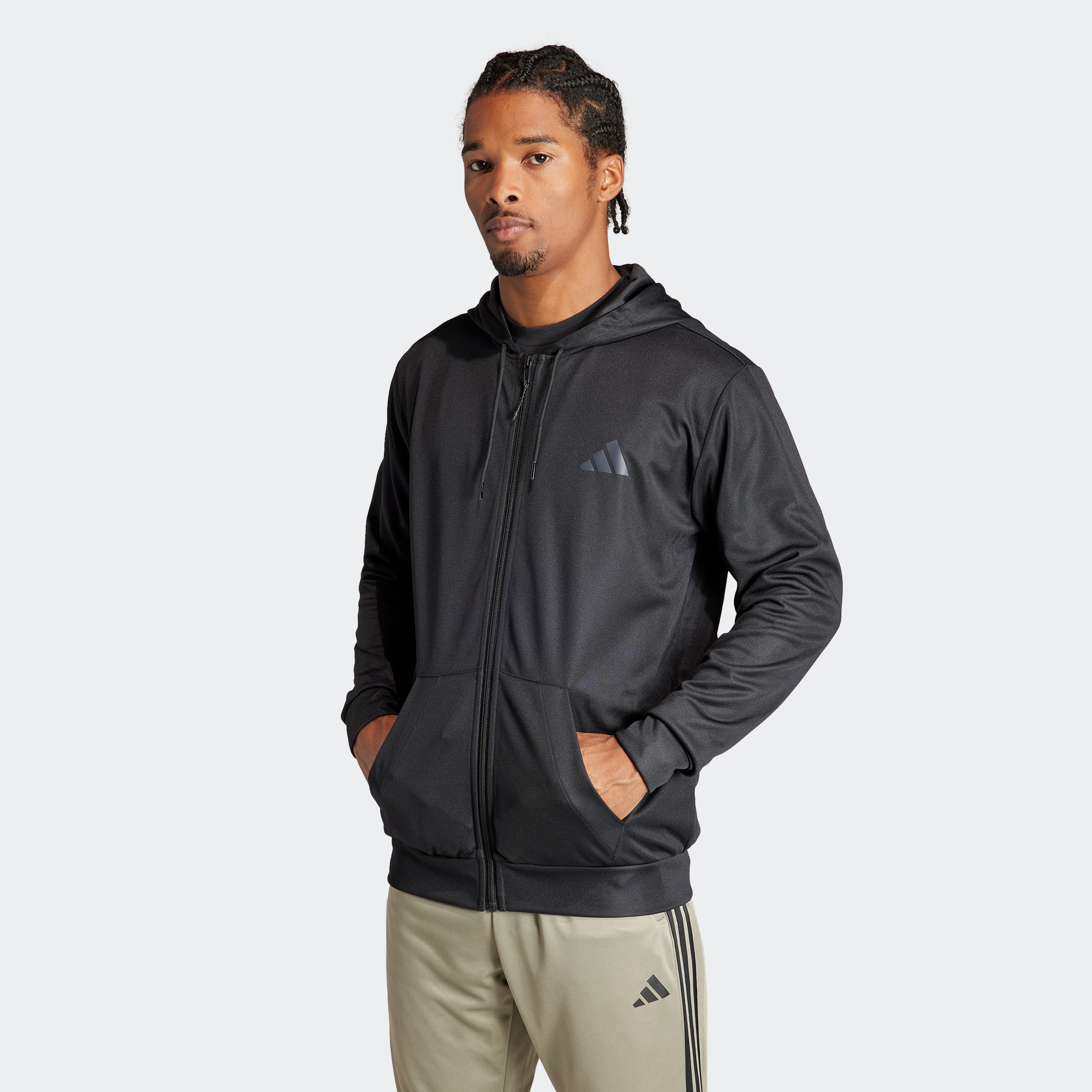 adidas Performance Kapuzensweatjacke »TR ESS SEA FZ H«