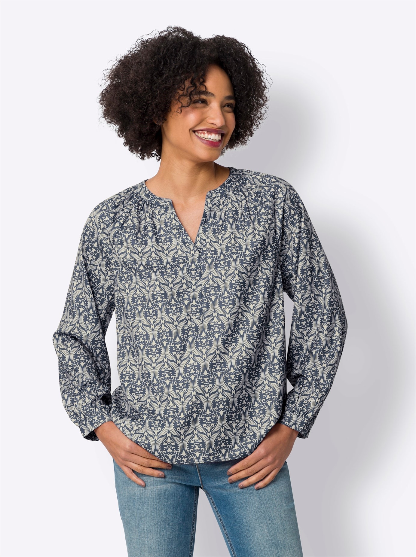 heine Druckbluse