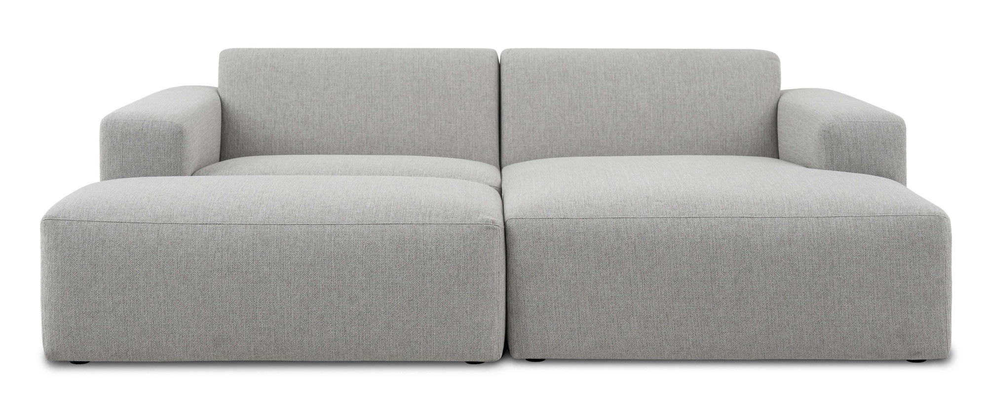 INOSIGN Ecksofa »Koa,228cm, L-Form, Modulsofa, Webstoff, Cord«, Designsofa, Set, Hocker inklusive, weicher Lounge-Sitzkomfort