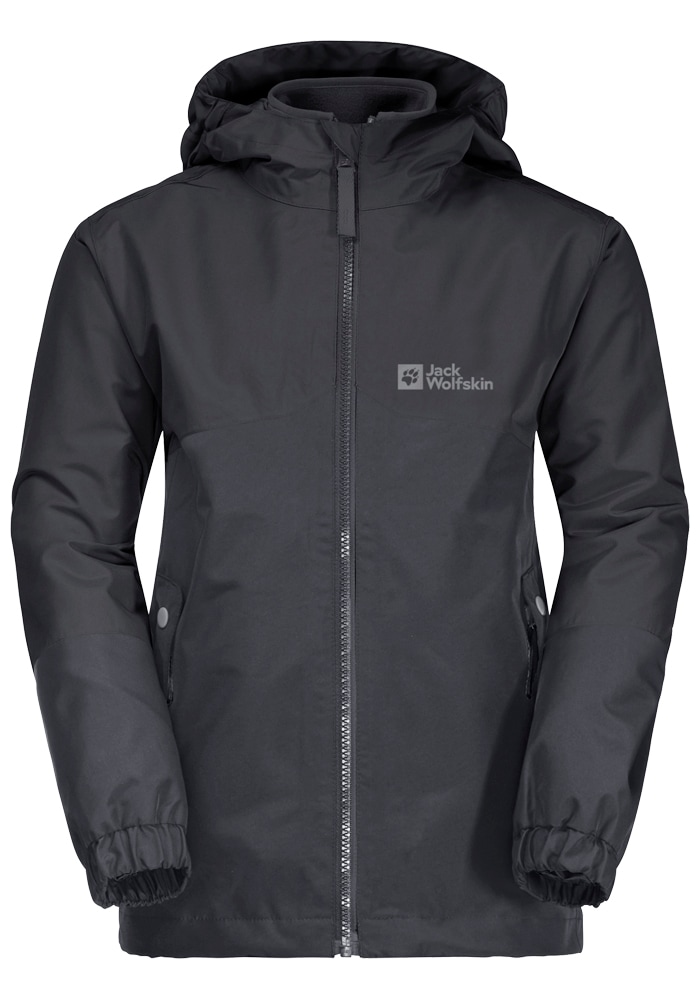 Jack Wolfskin 3-in-1-Funktionsjacke »ICELAND 3IN1 JACKET B« 2 teilig, mitKapuze, Größe 116