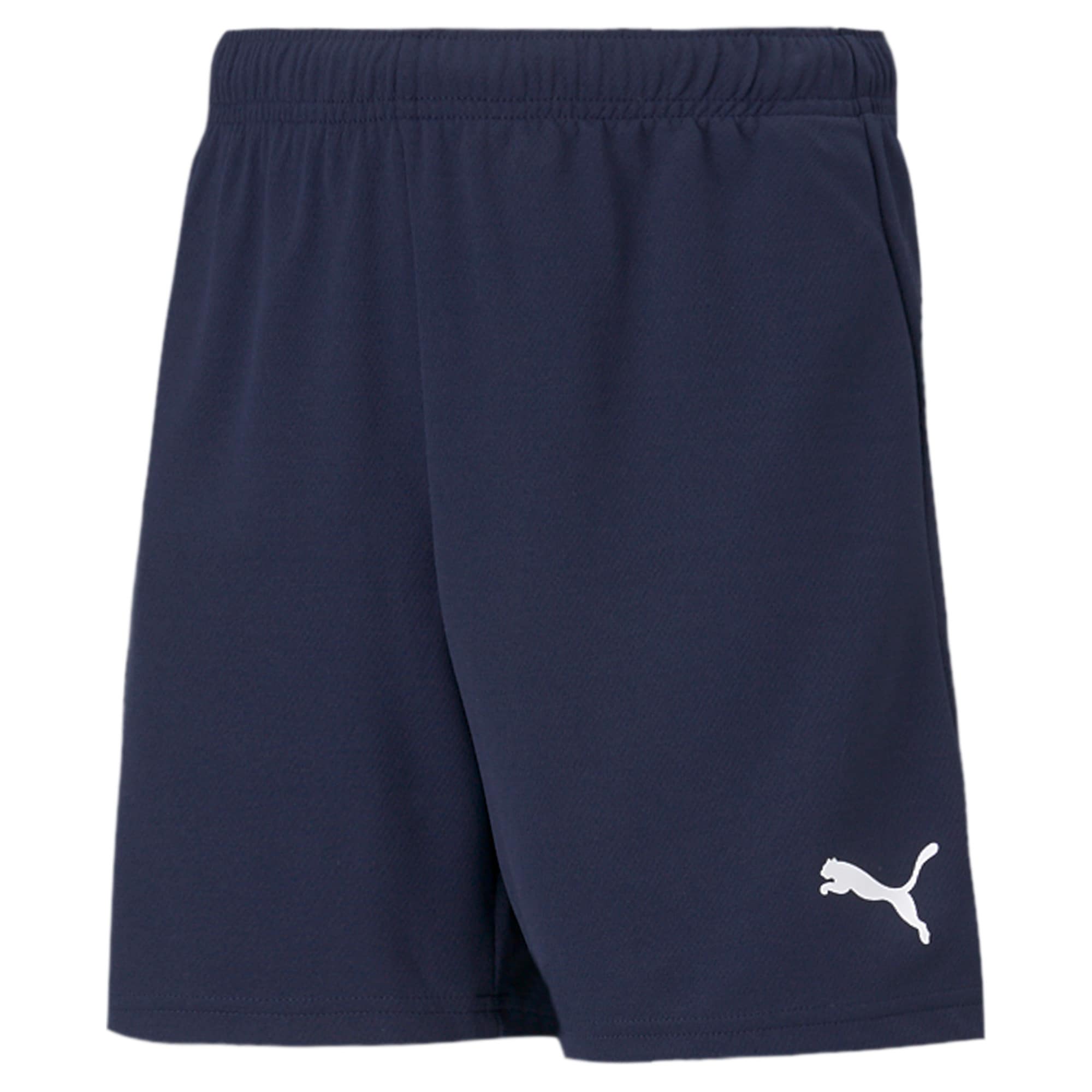 PUMA Trainingsshorts »TEAMRISE SHORT JR«  aus Netzmaterial, mit DryCELL Technologie, kniefreier Schnitt