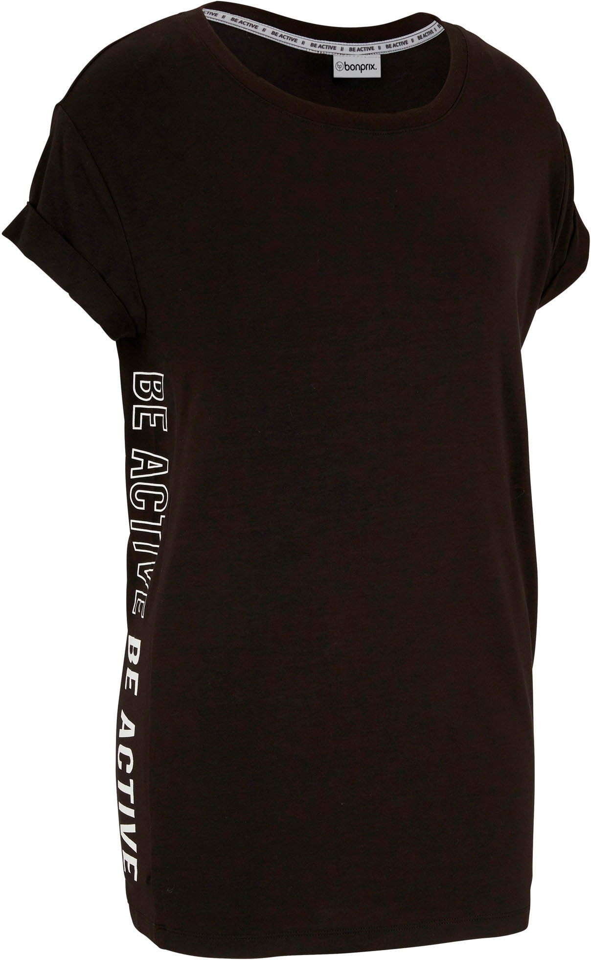 bonprix T-Shirt Loose Fit Passform, Kurzarm, seitliche Prints