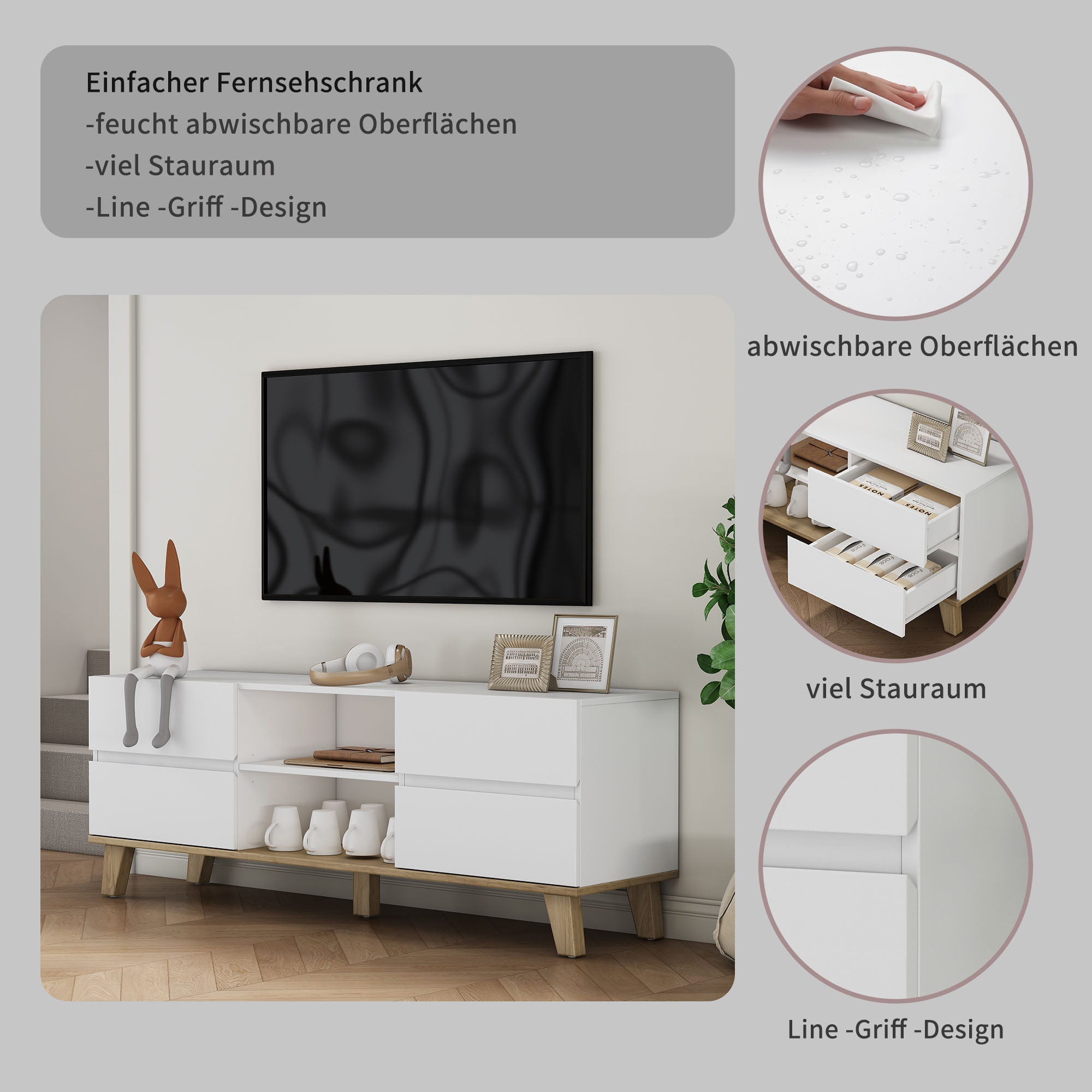 OTTO home TV-Board »Haily«