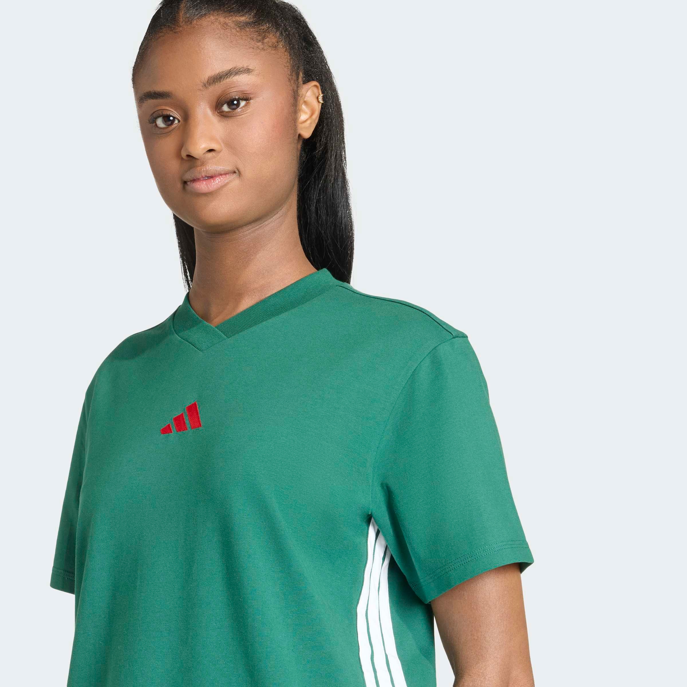 adidas Sportswear Shirtkleid »ESSENTIALS -, 3-STREIFEN, SINGLE JERSEY«