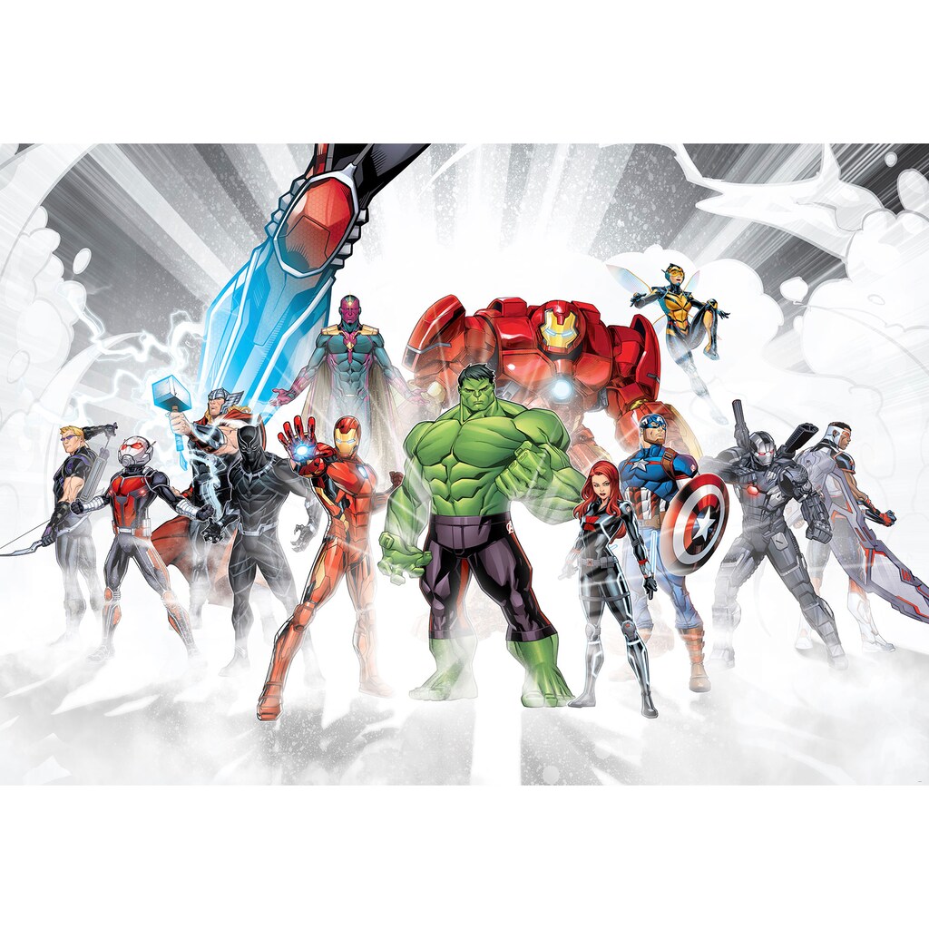 Komar Fototapete »Avengers Unite«