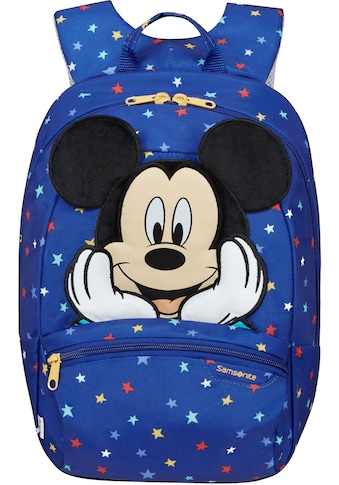 Kinderrucksack »Disney Ultimate 2.0, S+, Mickey Stars«, reflektierende Details