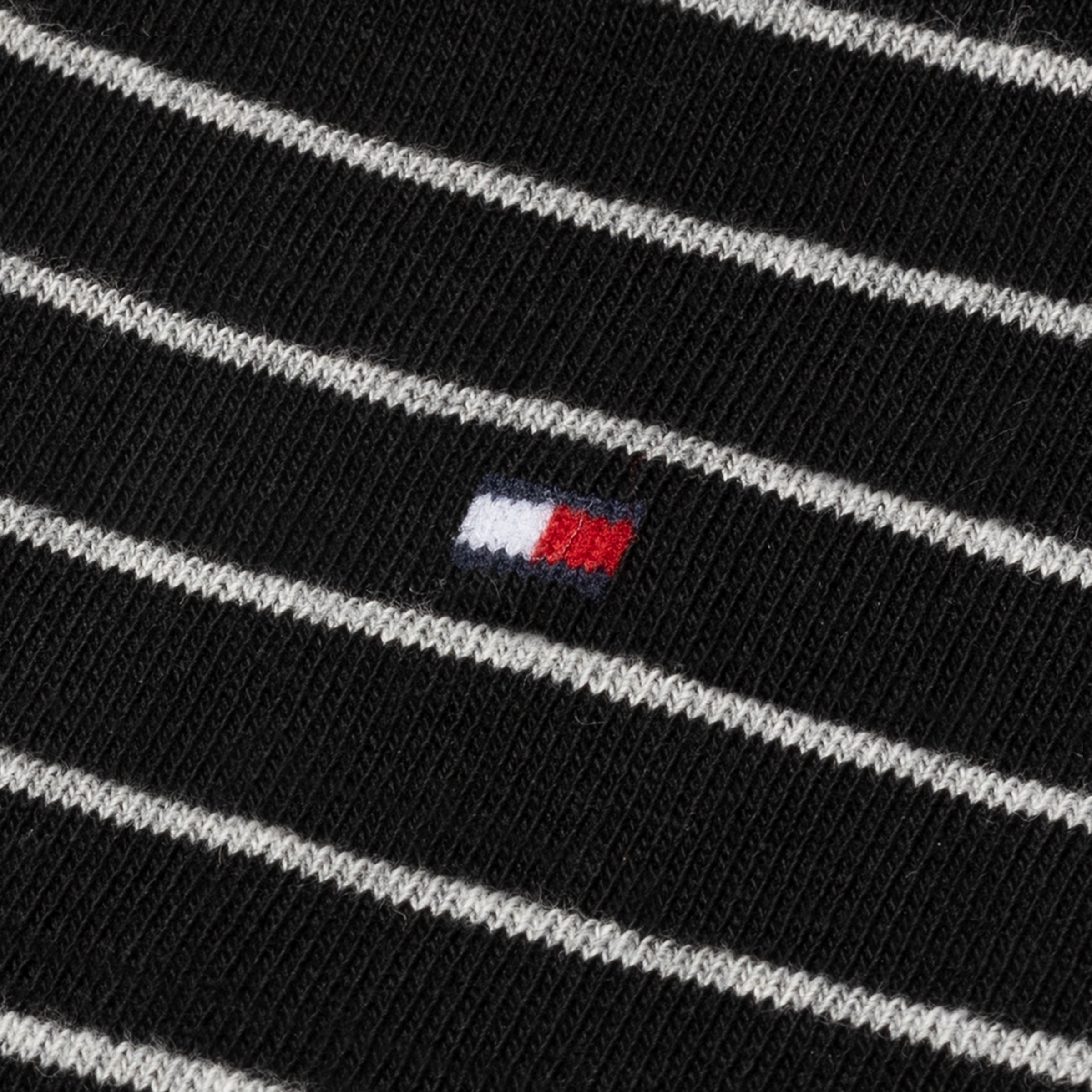 Tommy Hilfiger Socken »TH WOMEN SOCK 2P SMALL STRIPE« 2 Paar, 2 Paar tlg. mit schmalem Rippenbündchen, meliert, gestreift