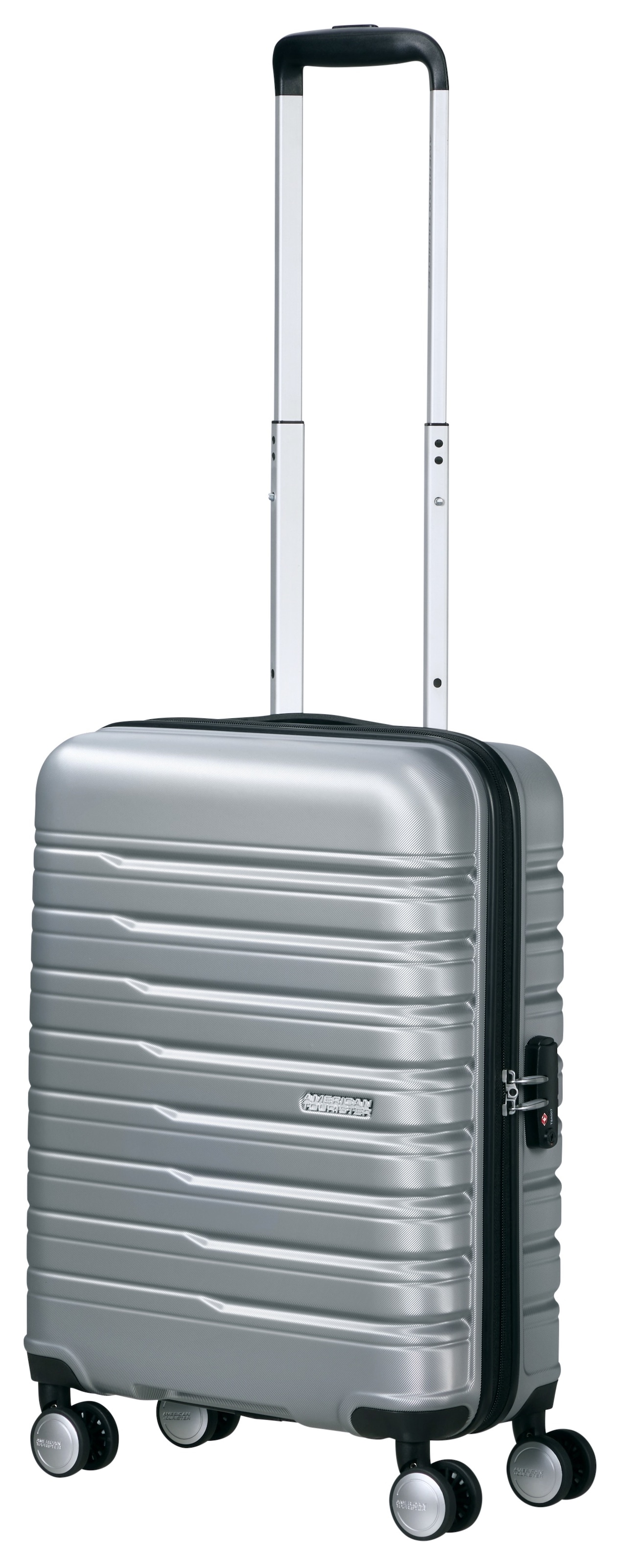 American Tourister® Hartschalen-Trolley »FLASHLINE 55«, 4 Rollen, Handgepäck-Koffer Reisegepäck Koffer TSA-Zahlenschloss