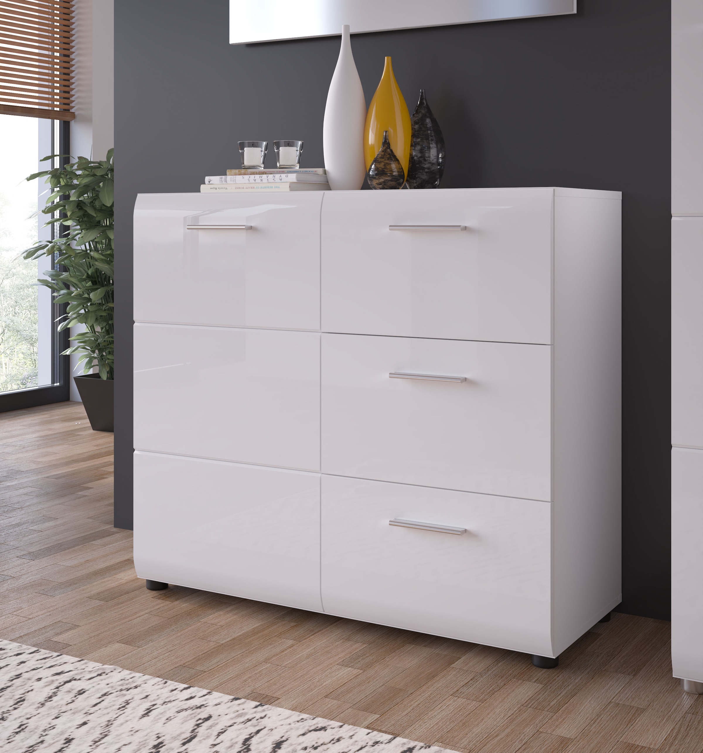 LIVING CHARM Sideboard »Merano«, Breite ca. 96 cm