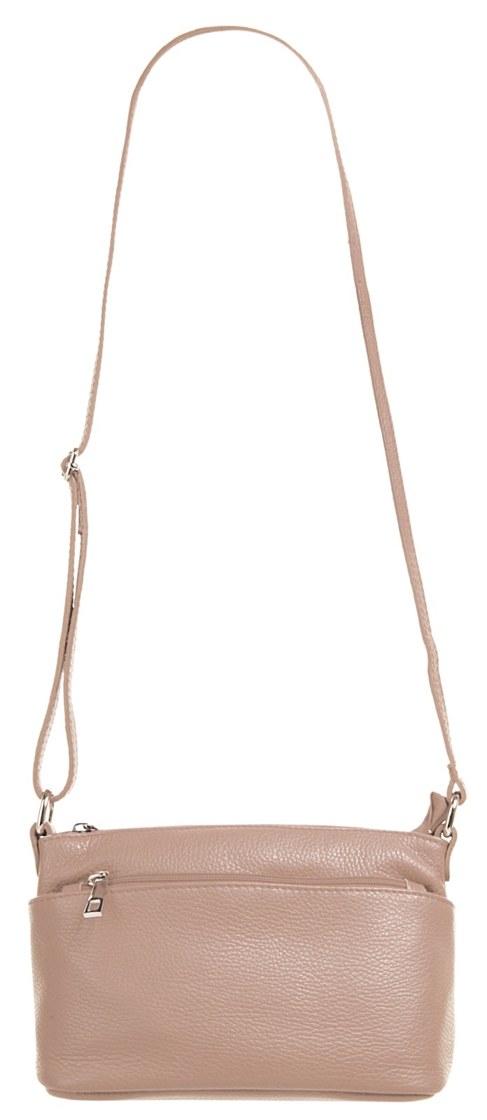 Cluty Umhängetasche echt Leder, Made in Italy