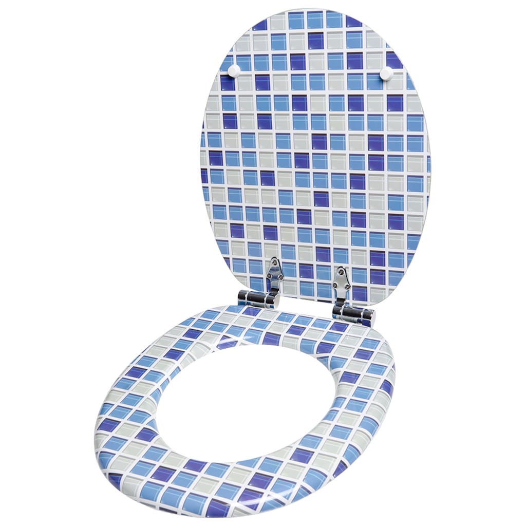 Sanilo WC-Sitz »Mosaik Blau«