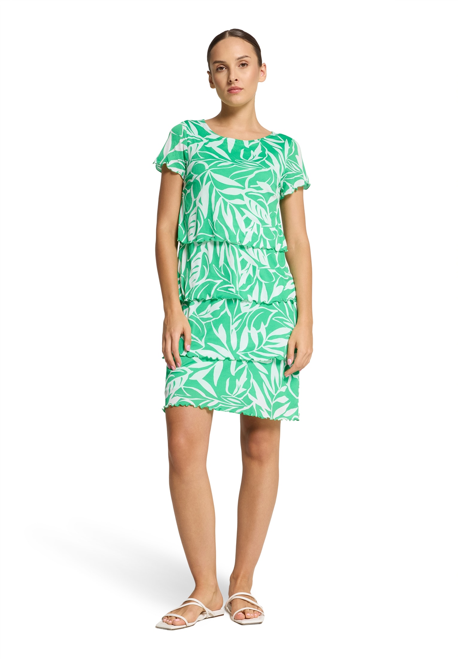 Betty Barclay Midikleid »Stufenkleid mit U-Boot-Ausschnitt«