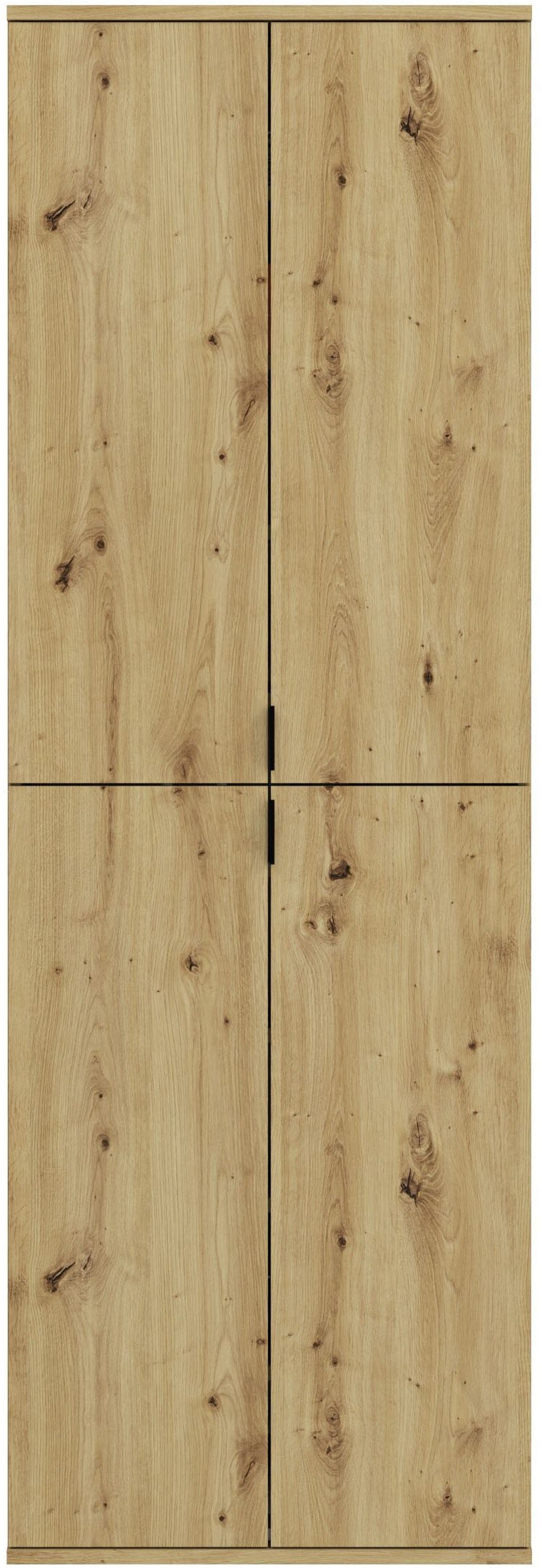 INOSIGN Garderoben-Set »Trondheim, Breite 243 cm, 5-teilig, bestehend aus:«, (Set, 4 St.), 2x Garderobenschrank, 1 Kommode, 1 Garderobenstange, 1 Ablageboden