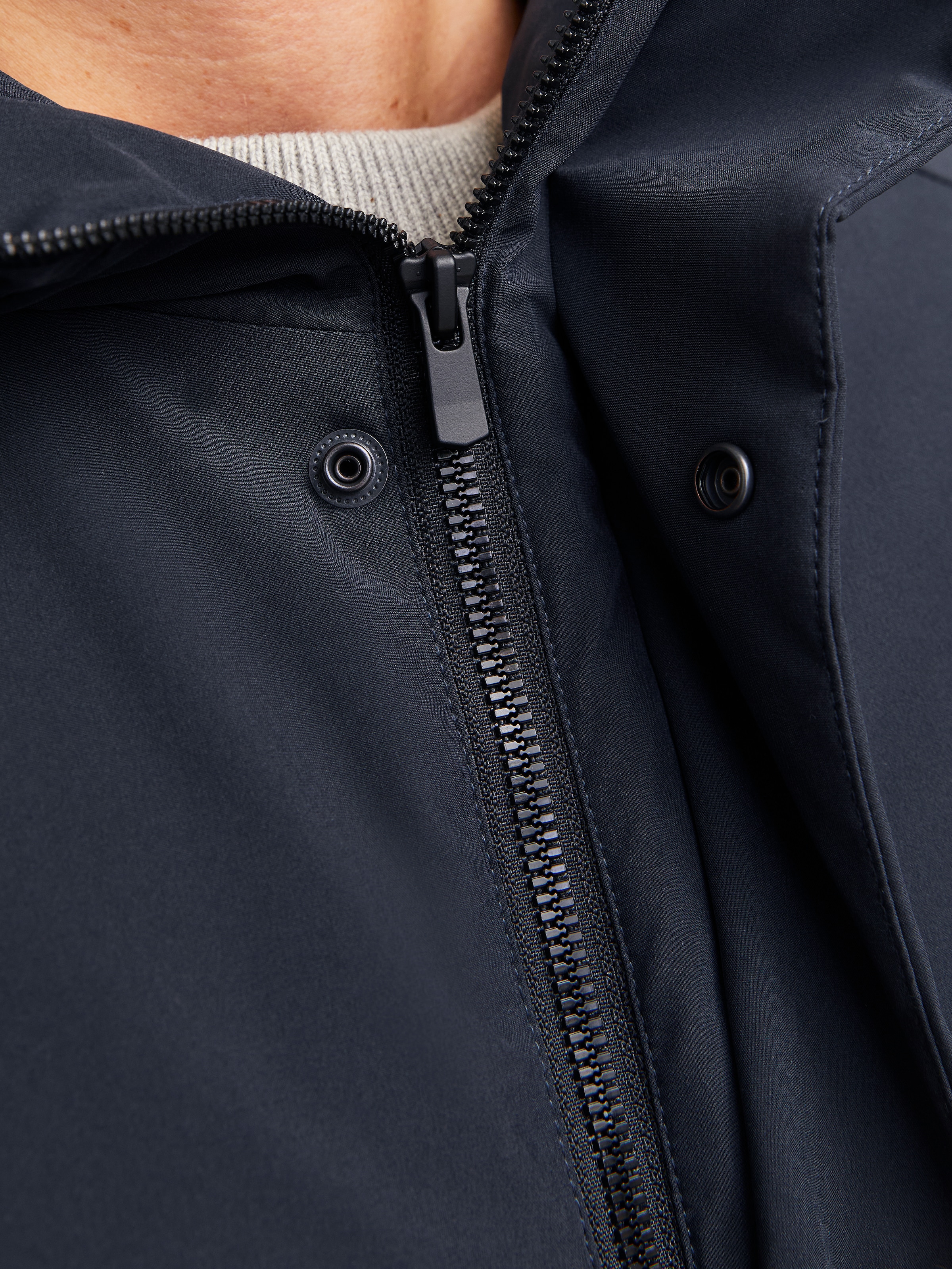 Jack & Jones Kurzjacke »JJEKEEN JACKET SN«, mit Kapuze