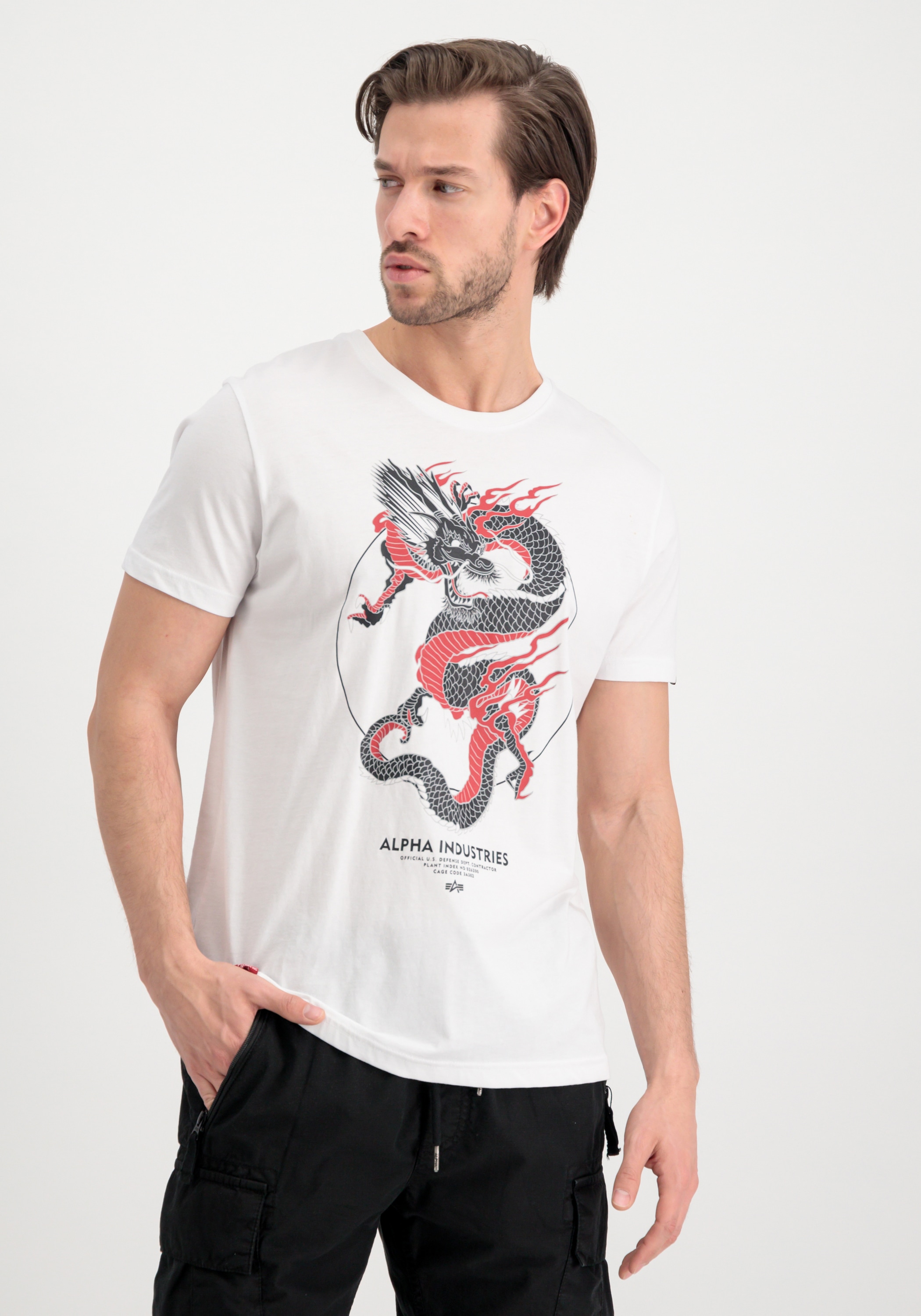 T-Shirt Alpha T-Shirts online Industries Dragon »Alpha OTTO Men - Industries bestellen bei Heritage T«