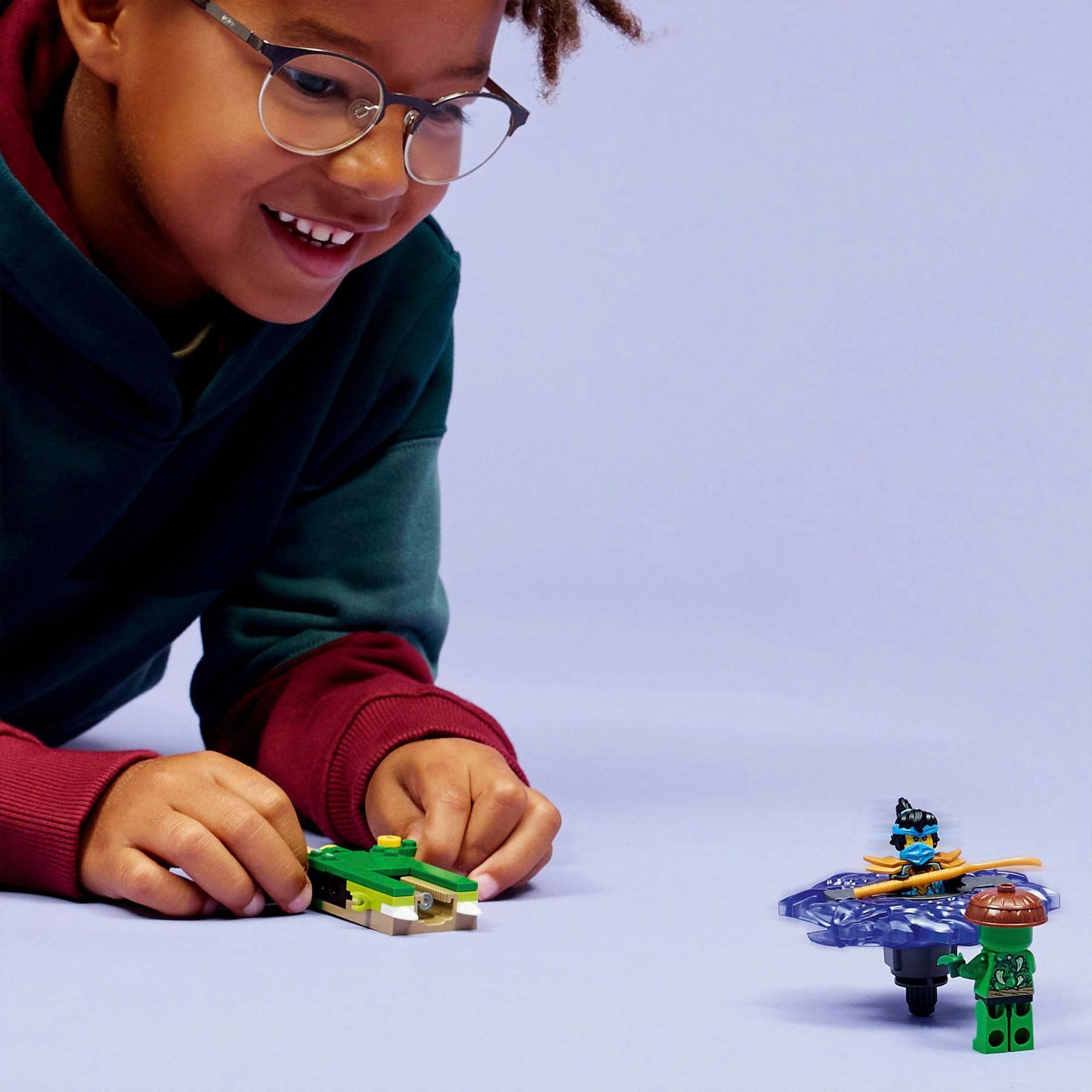 LEGO® Konstruktionsspielsteine »Nya vs. Mutationsmonster-Spinner (71849), LEGO Ninjago«
