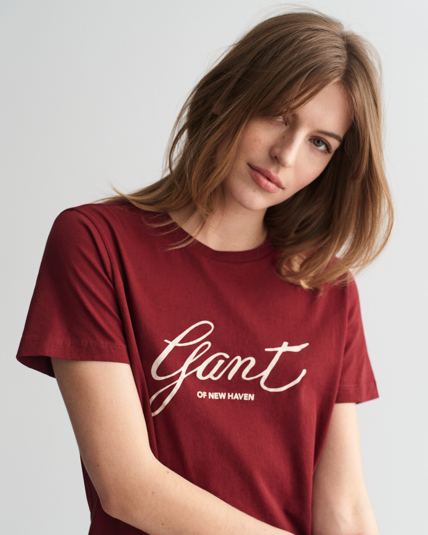 Gant T-Shirt »REG SCRIPT T-SHIRT«, GANT-Grafikprint auf der Brust