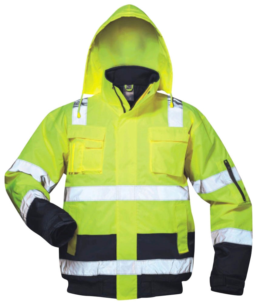 bei Pilotenjacke Safestyle Axel OTTO online gelb/marine« bestellen »Warnschutz Arbeitsjacke