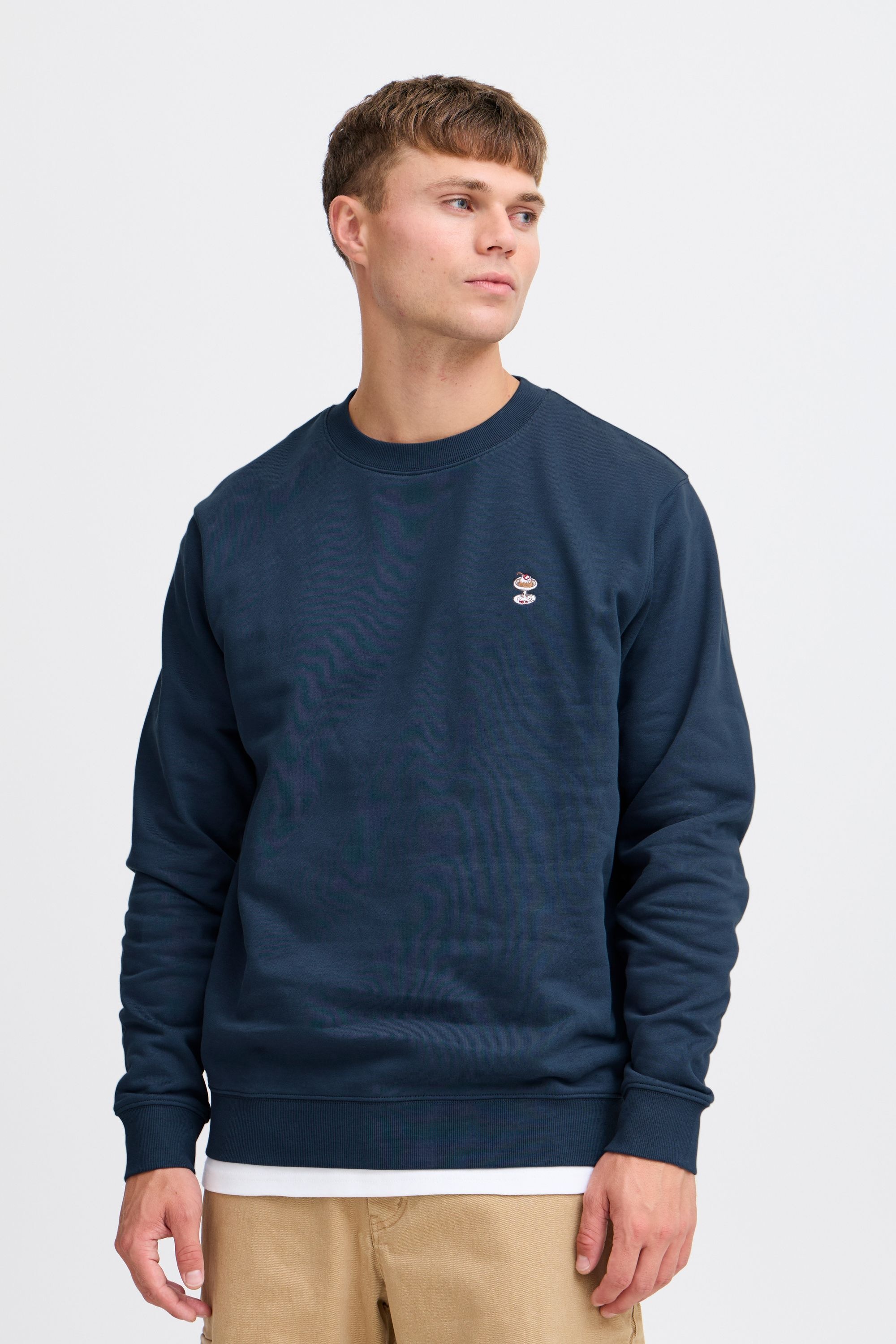 !Solid Rundhalspullover »Rundhalspullover SDNOOAM«