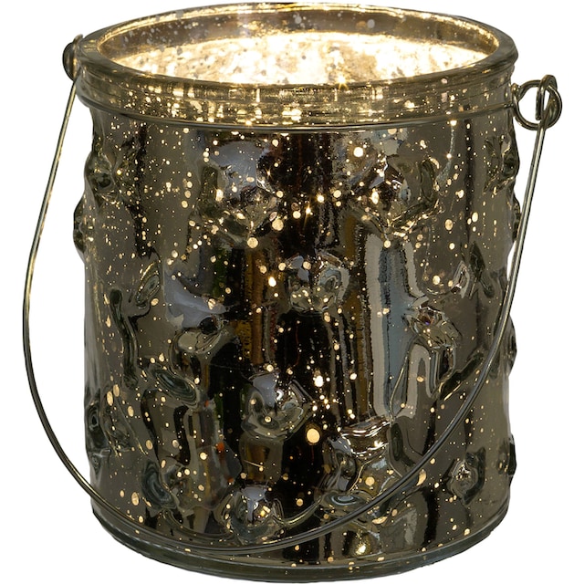 kaufen St.), Creativ »Weihnachtsdeko«, OTTO (4 online Glas Windlicht mit deco Stern-Struktur bei