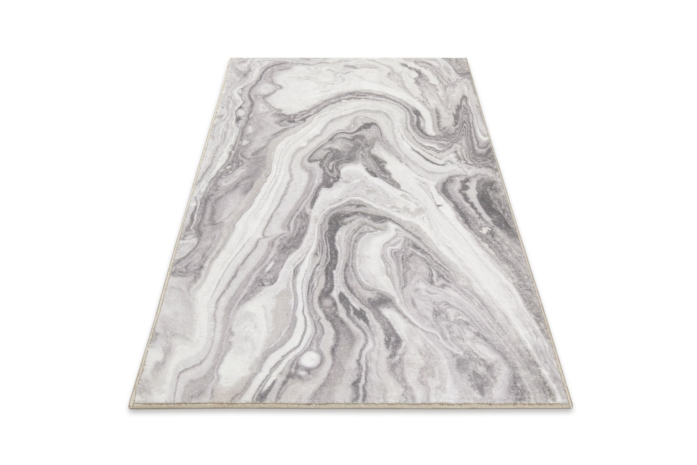 Wecon home Badematte »Jani«, Marmor Design, waschbar, rutschfest, schnell trocknend, Badteppich