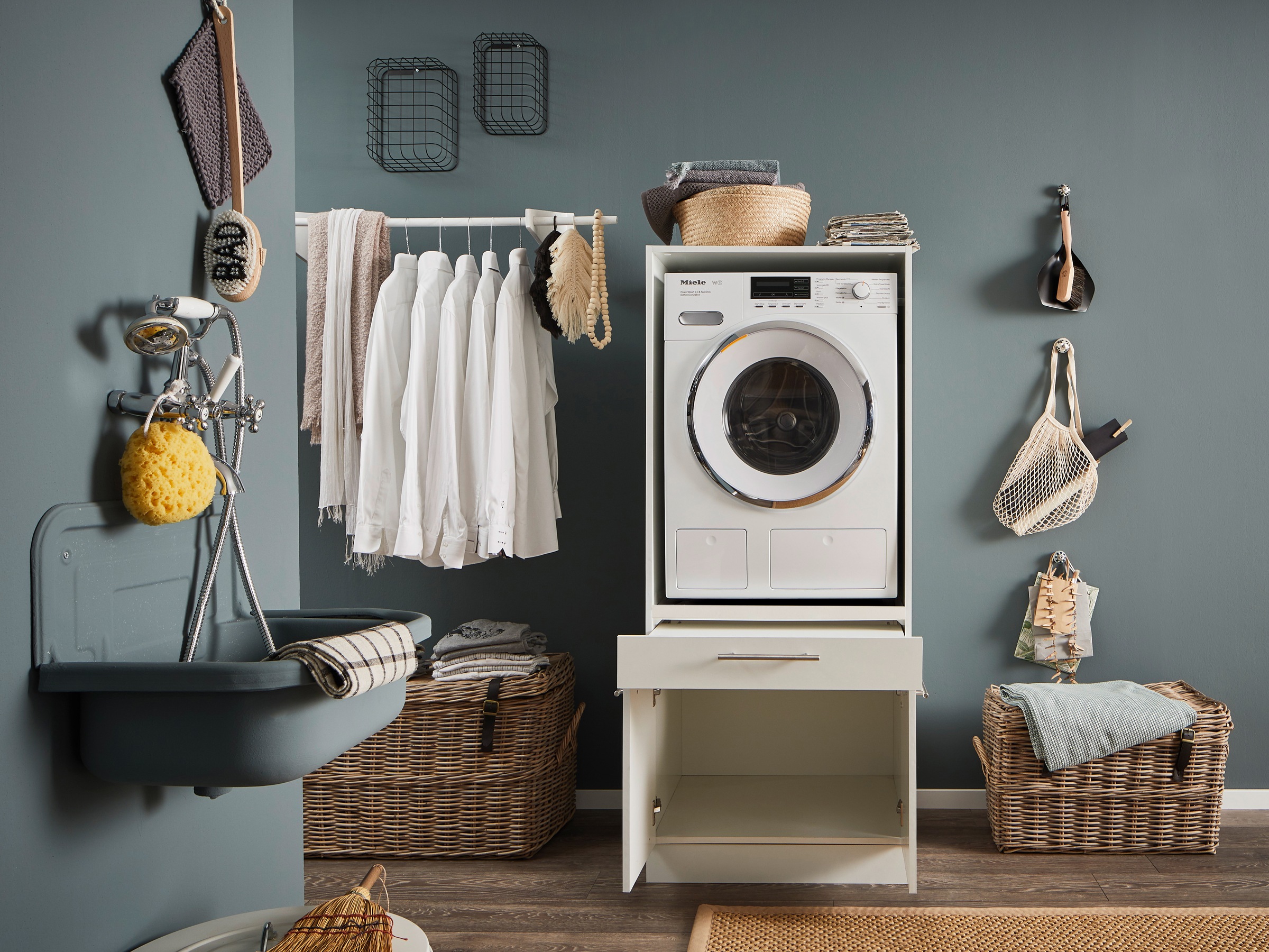 Laundreezy Waschmaschinenumbauschrank »LAUNDREEZY LDS«, Breite 67,5 cm