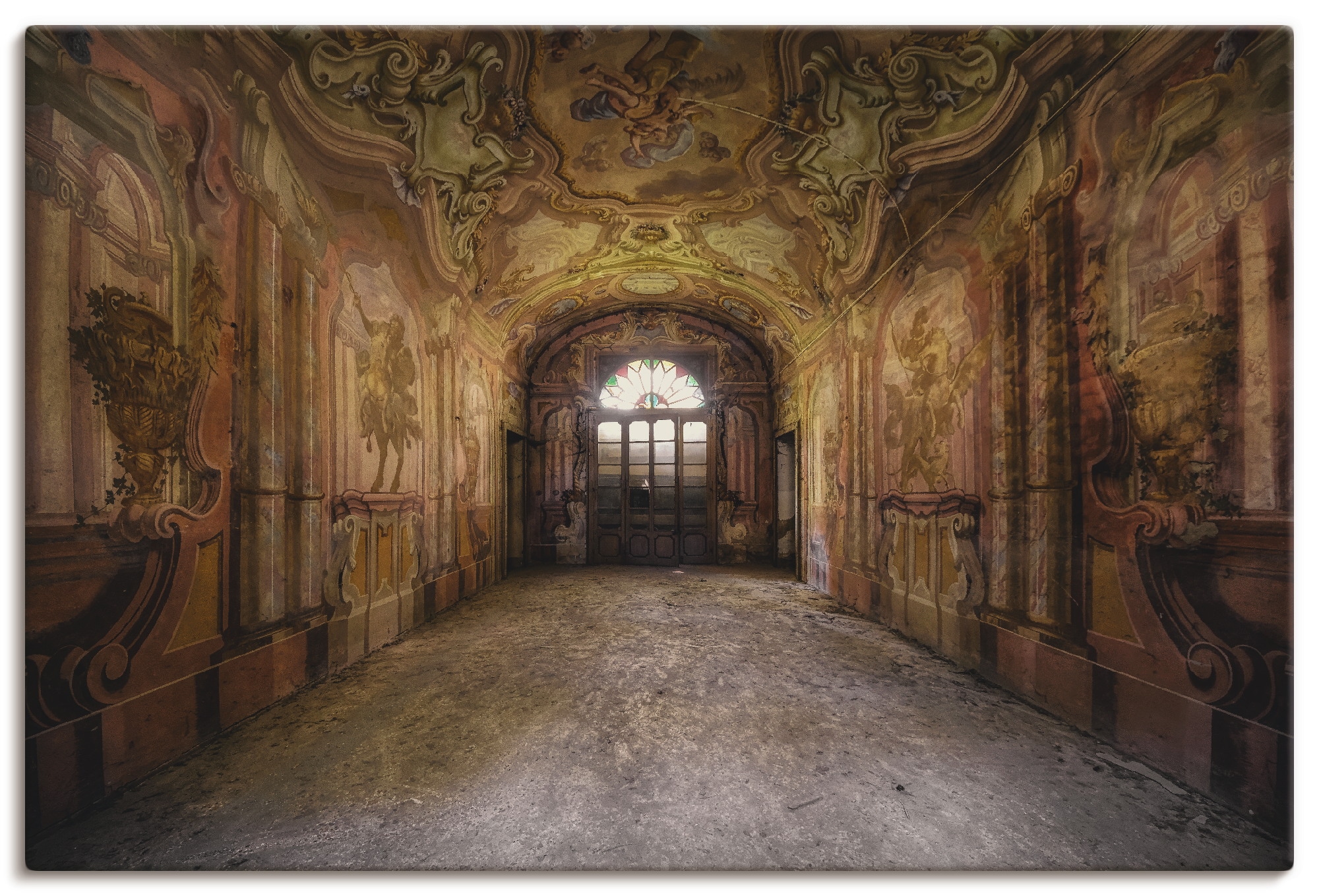 Wandbild »Lost Place - Villa - verlassene Orte«, Gebäude, (1 St.), als Alubild,...