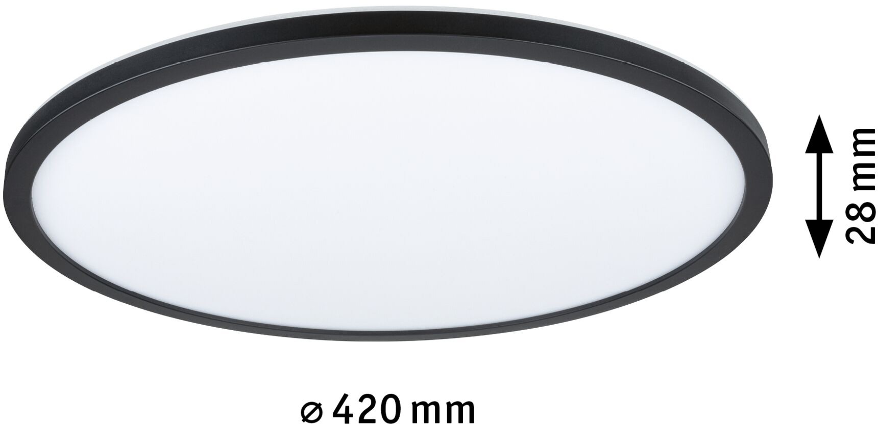 Paulmann LED Panel »Atria Shine« 1 Stk. Warmweiß