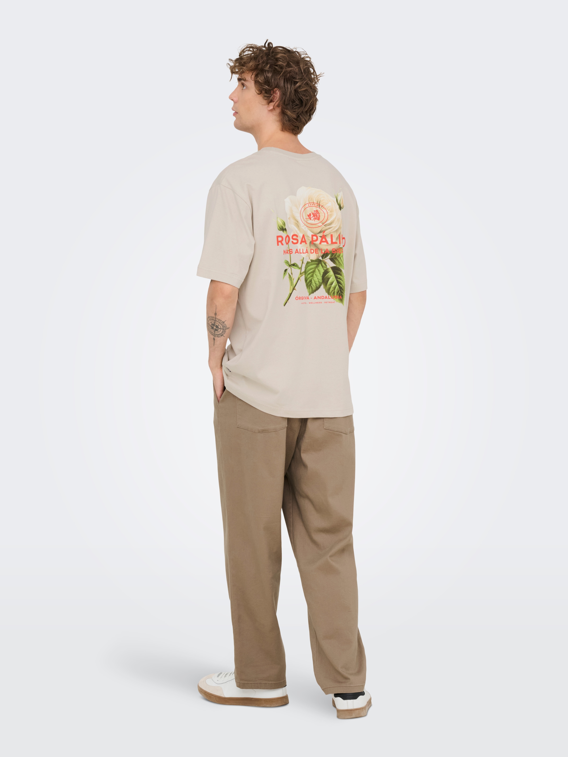 ONLY & SONS T-Shirt »ONSFRANK RLX SS TEE NOOS« Baumwolle, relaxed fit