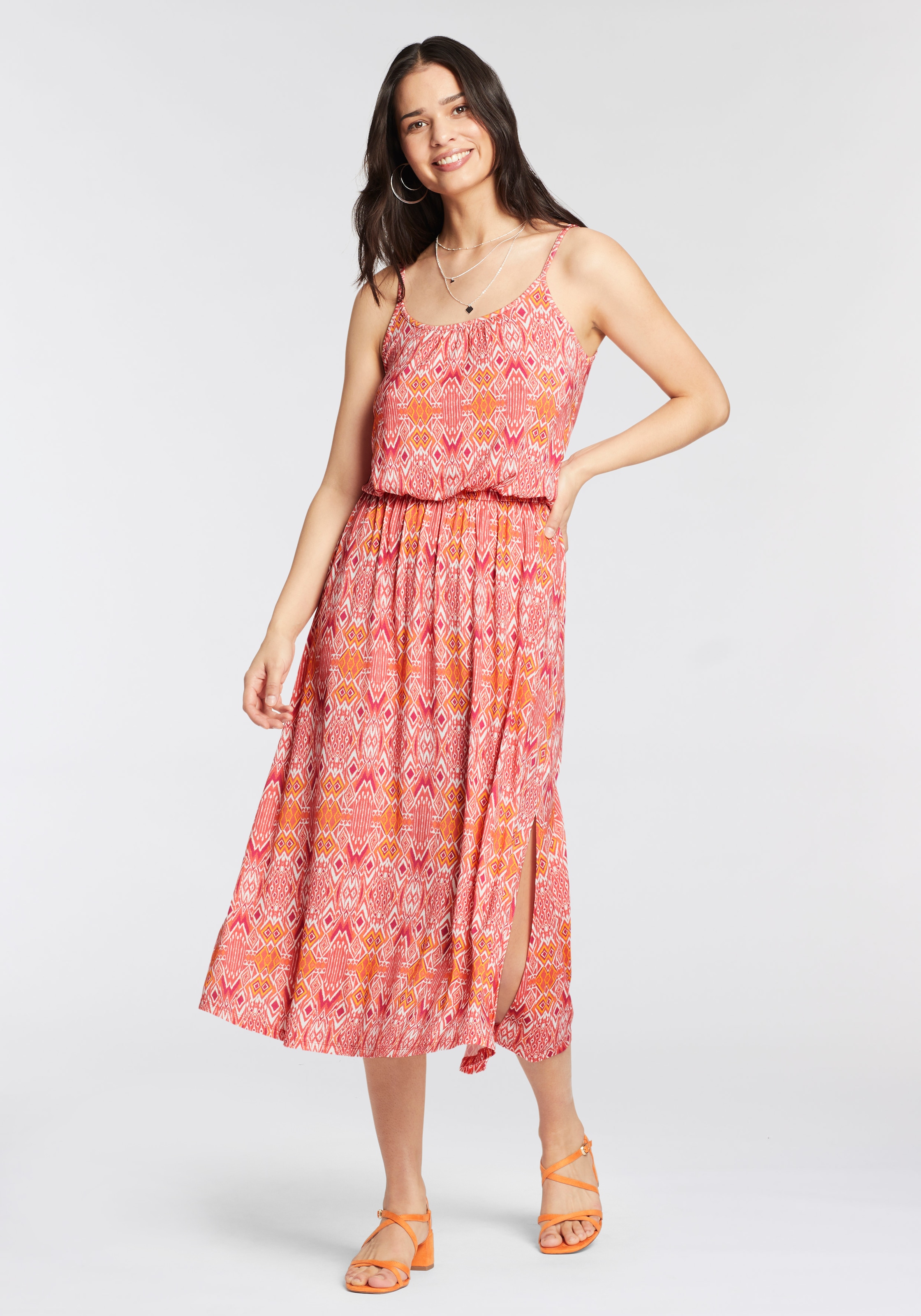 Sommerkleid, mit femininem Allover-Print - NEUE KOLLEKTION