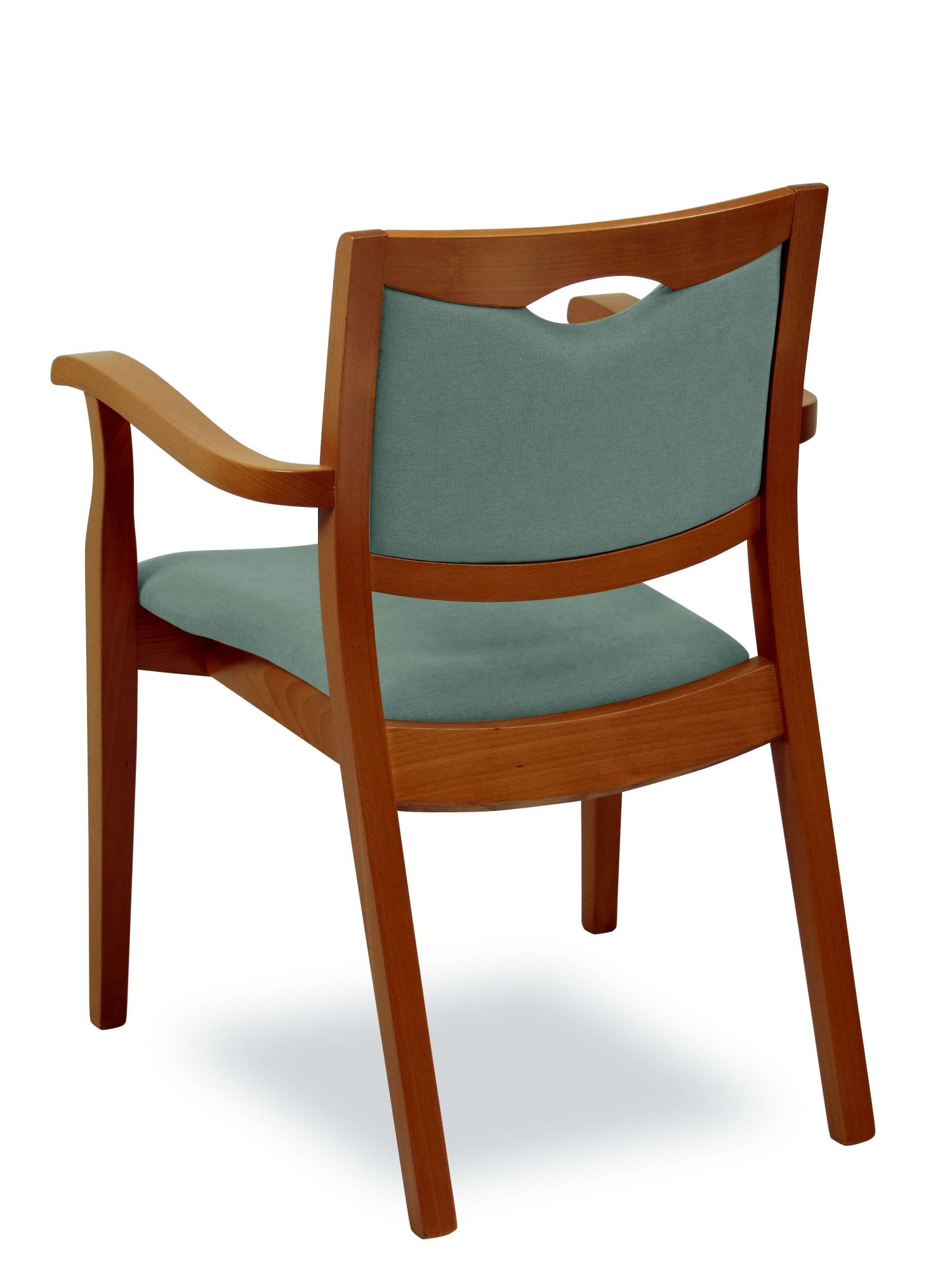 Home affaire Armlehnstuhl »London, Stuhl, Komfortsessel, 3 Gestellfarben, Made in Italy« () 1 Stk.Extra-komfortabel, ergonomisch, fleckenabweisendes Gewebe, Massivholz