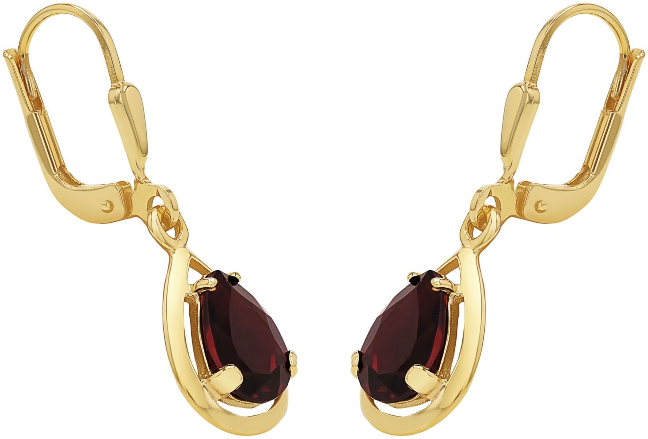 Amor Paar Ohrhänger »2021570« mit Granat