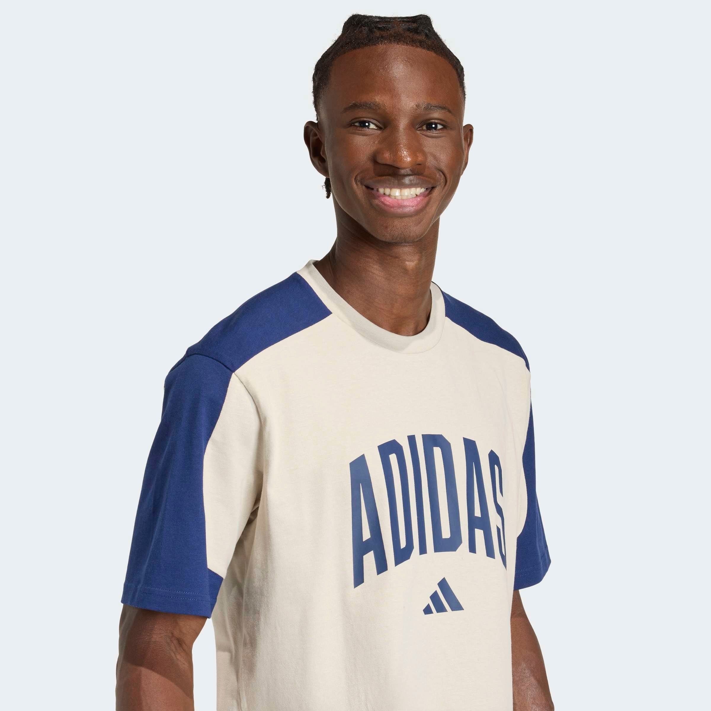 adidas Sportswear T-Shirt »M COLLEGIATE TE« sportlicher Stil, klassischer Rundhalsausschnitt, ohne Verschluss