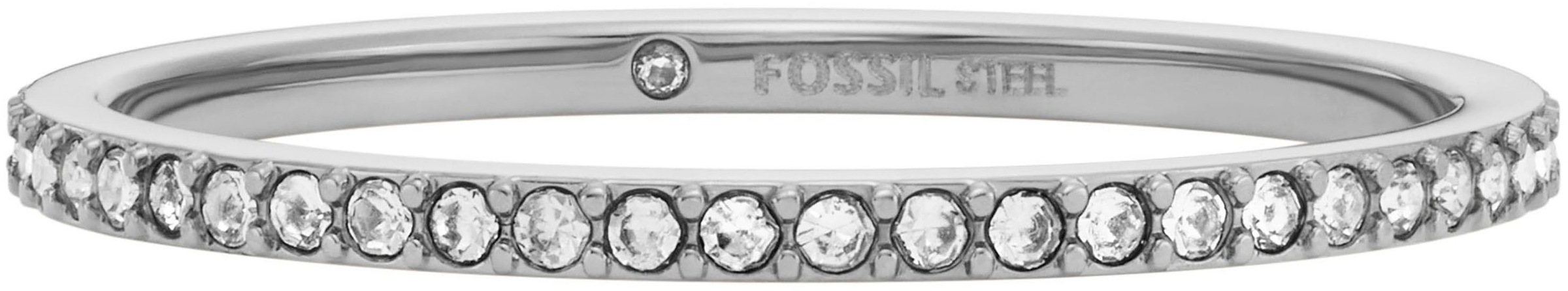 Fossil Fingerring »JEWELRY, JF04686710, JF04687040«, mit Glasstein