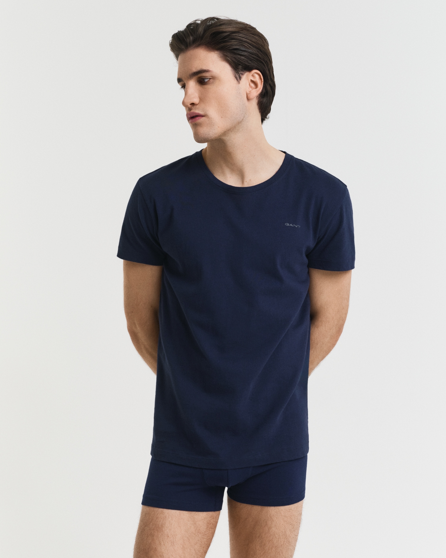 Gant Kurzarmshirt »C-NECK T-SHIRT 2-PACK«, Mit Rundhalsausschnitt