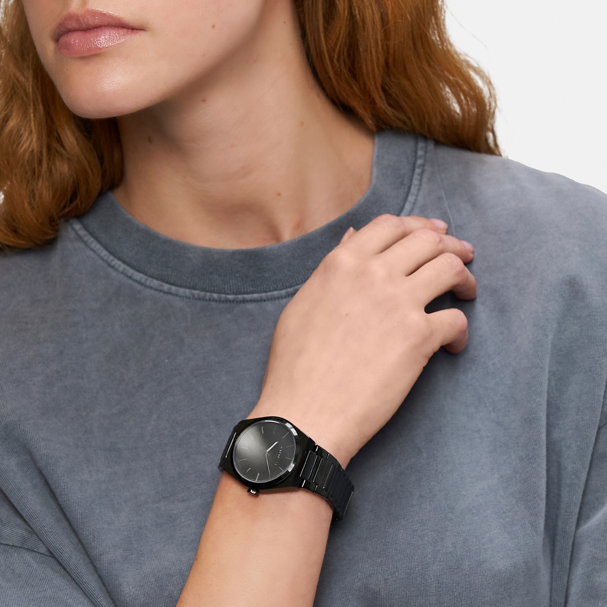 Liebeskind Berlin Quarzuhr »Minimalist 48 mm« Armbanduhr, Damenuhr, Herrenuhr, Edelstahlarmband, analog