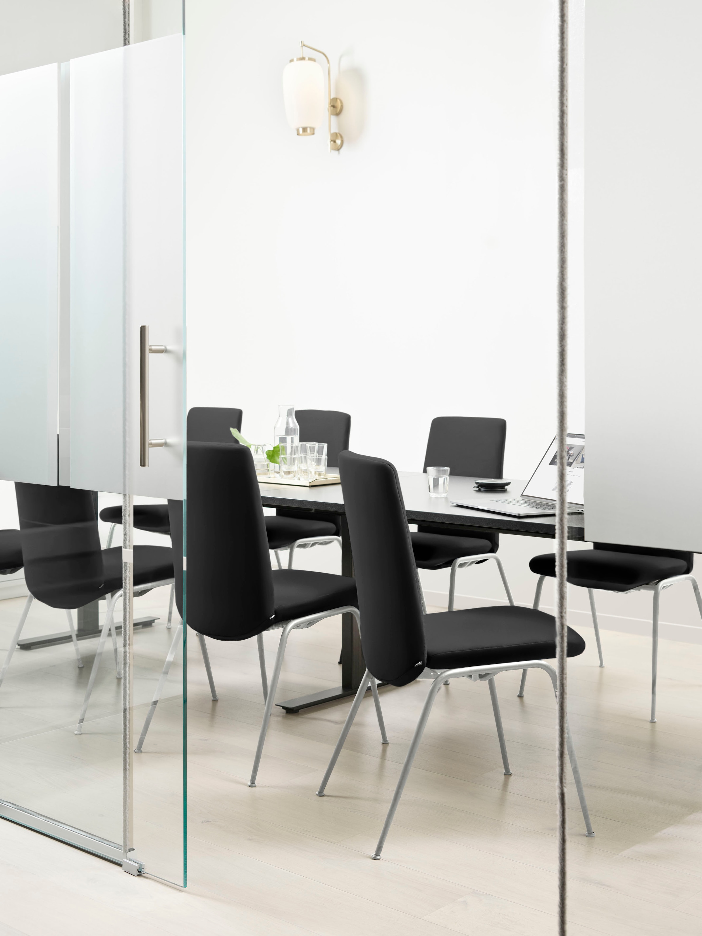 Stressless® Polsterstuhl »Laurel«, Leder PALOMA, Low Back, Größe L, mit Beinen aus Stahl in Chrom matt