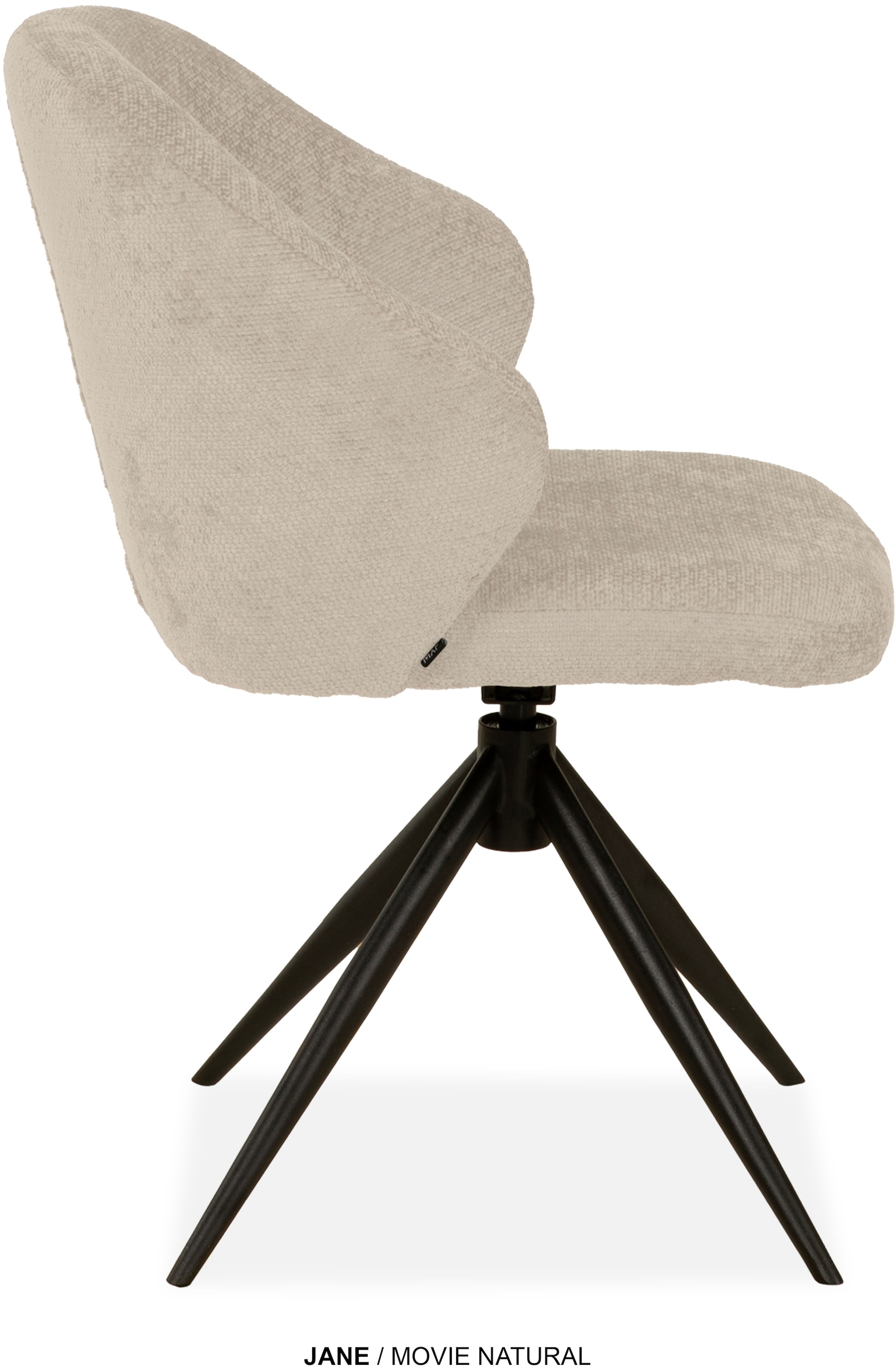 OMG Design Esszimmerstuhl »Jane« (Set) 2 Stk.Drehstuhl mit auto-return, Schalenstuhl